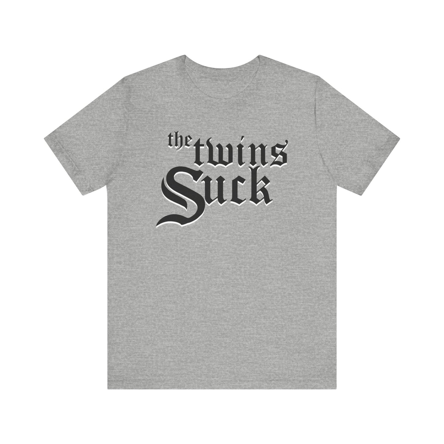 Twins Suck (for Chicago White Sox fans) - Unisex Jersey Short Sleeve Tee