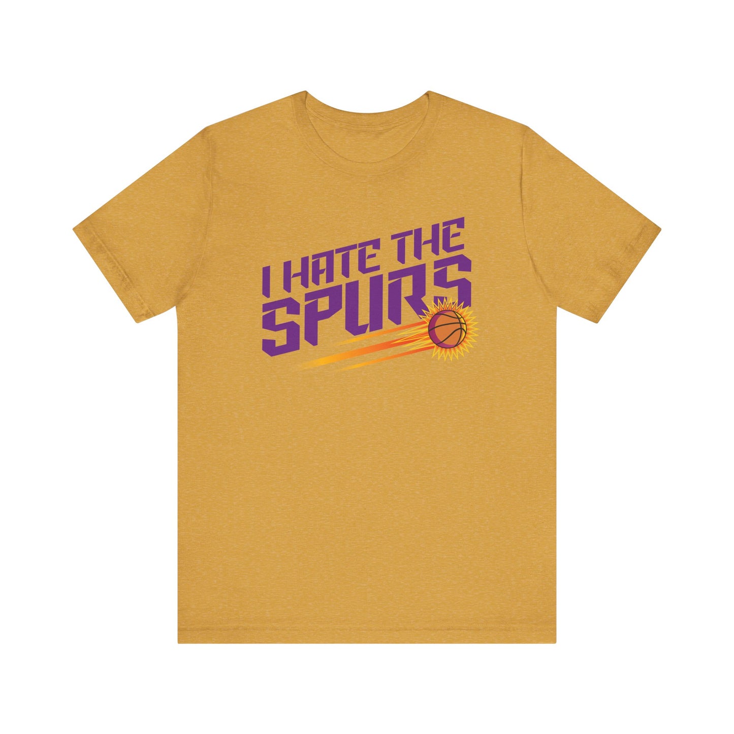 I Hate The Spurz (for Phoenix fans) - Unisex Jersey Short Sleeve Tee