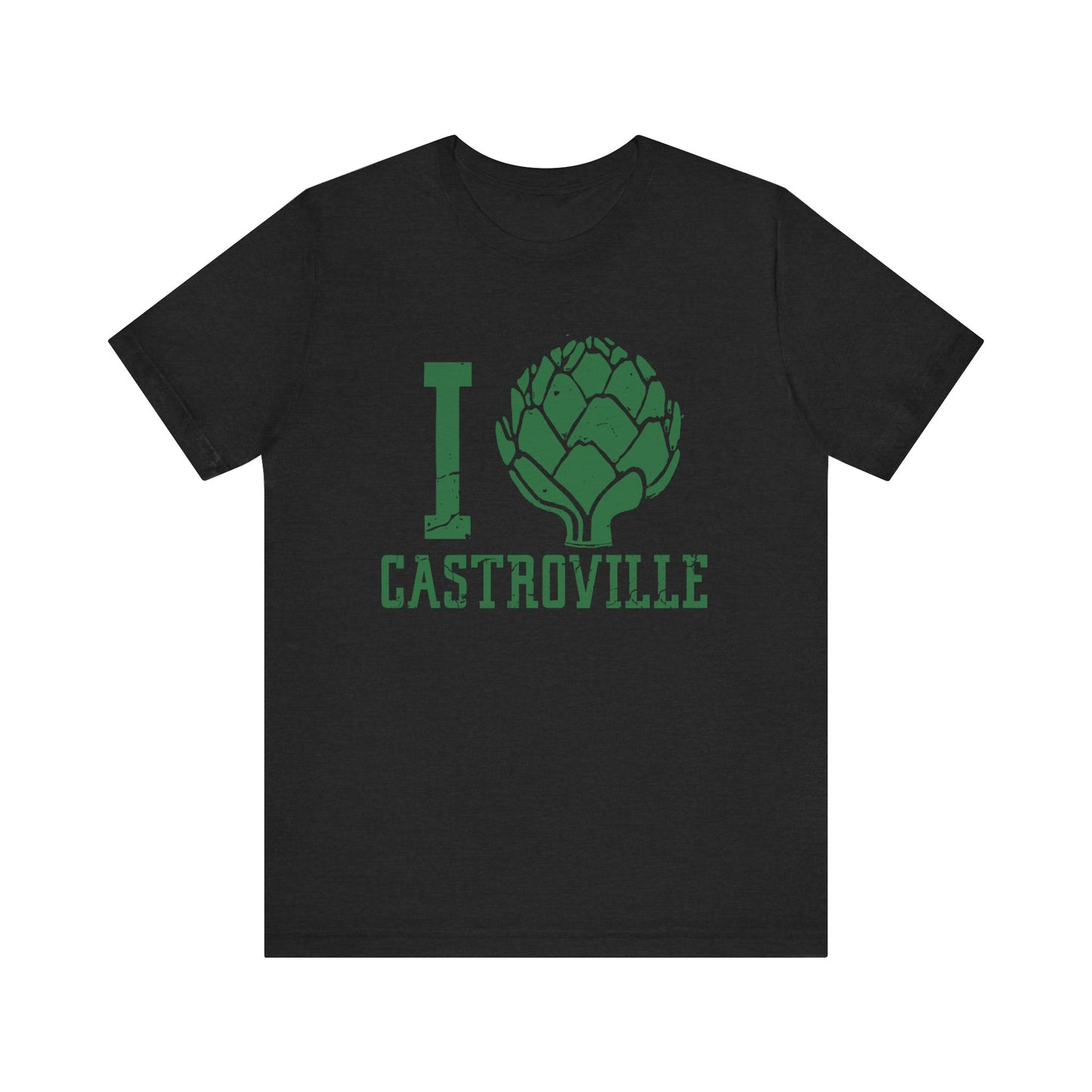 I Heartichoke Castroville (front only) - Unisex Jersey Short Sleeve Tee