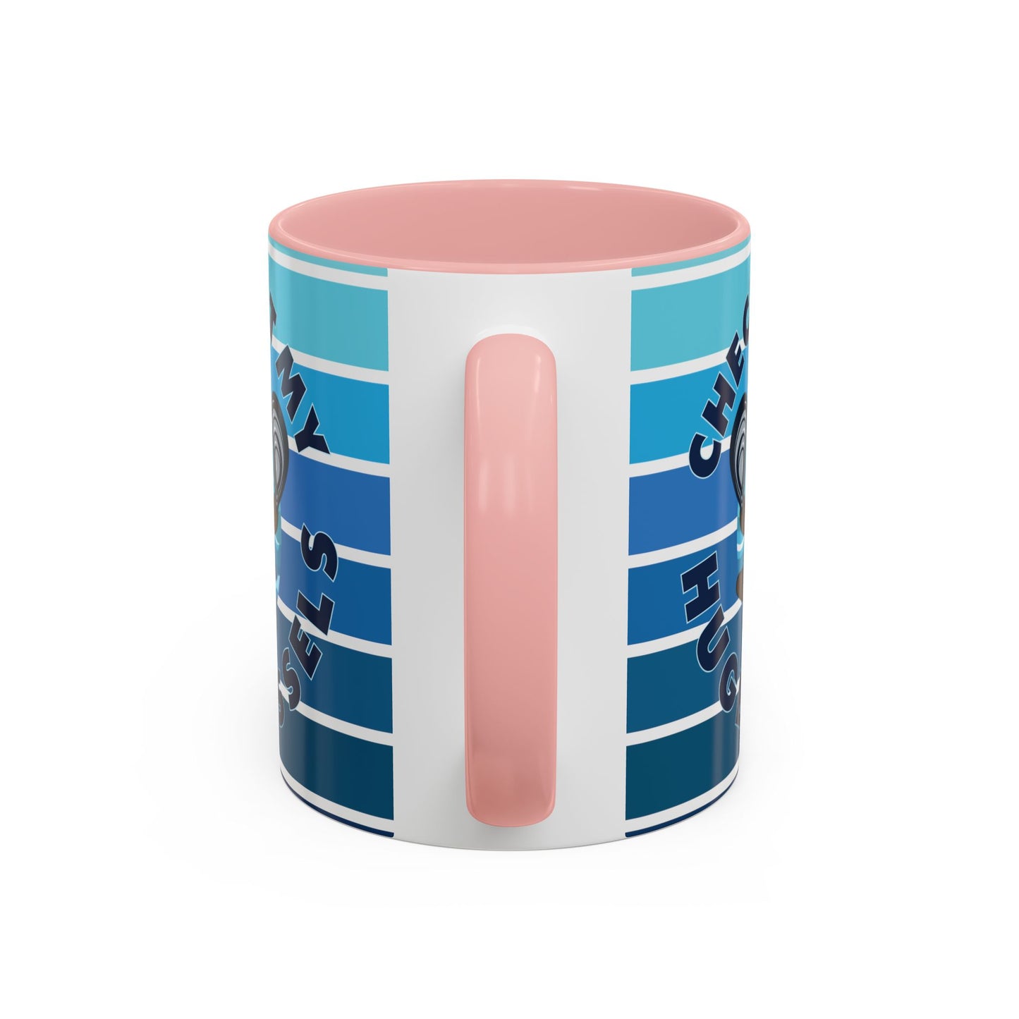 Huge Mussels Happy Sea Otter - Accent Coffee Mug (11, 15oz)