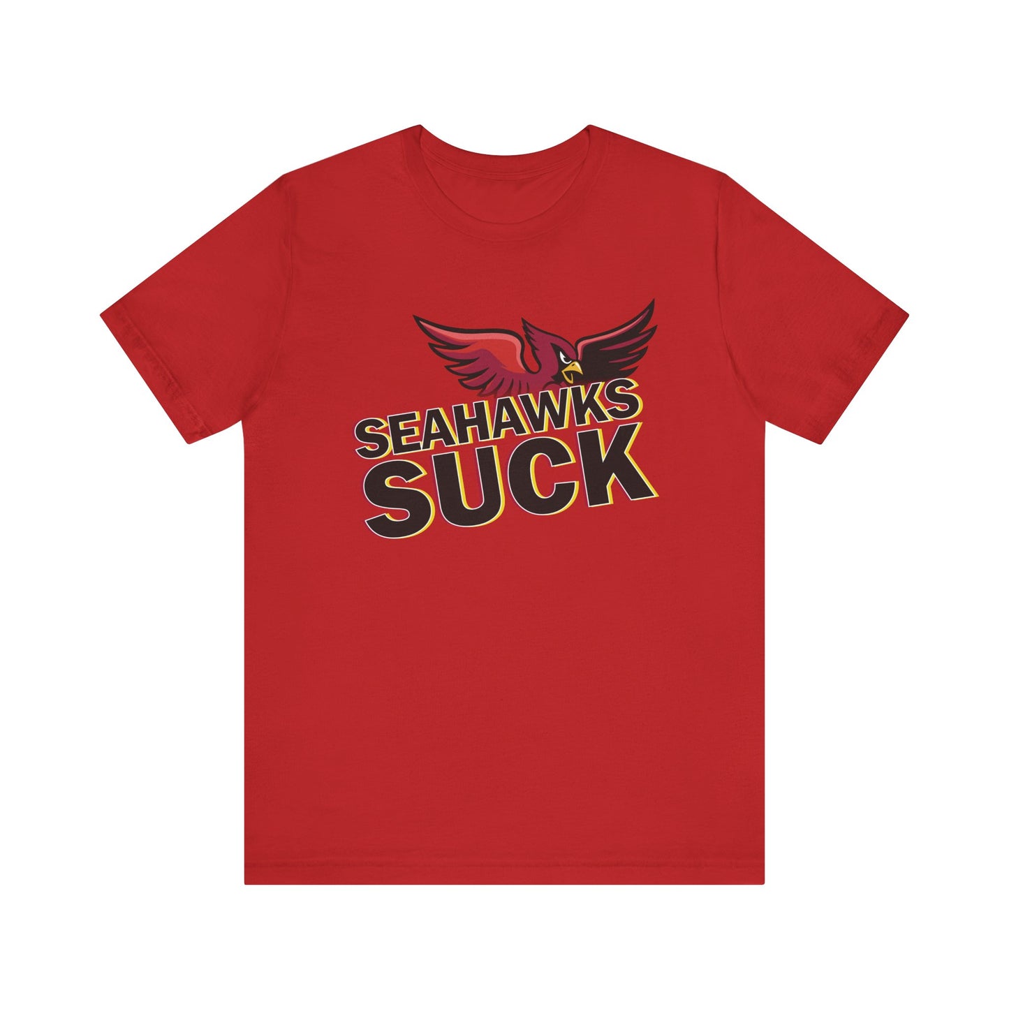 The Seahawks Suck! (for Cardinals fans) - Unisex Jersey Short Sleeve Tee