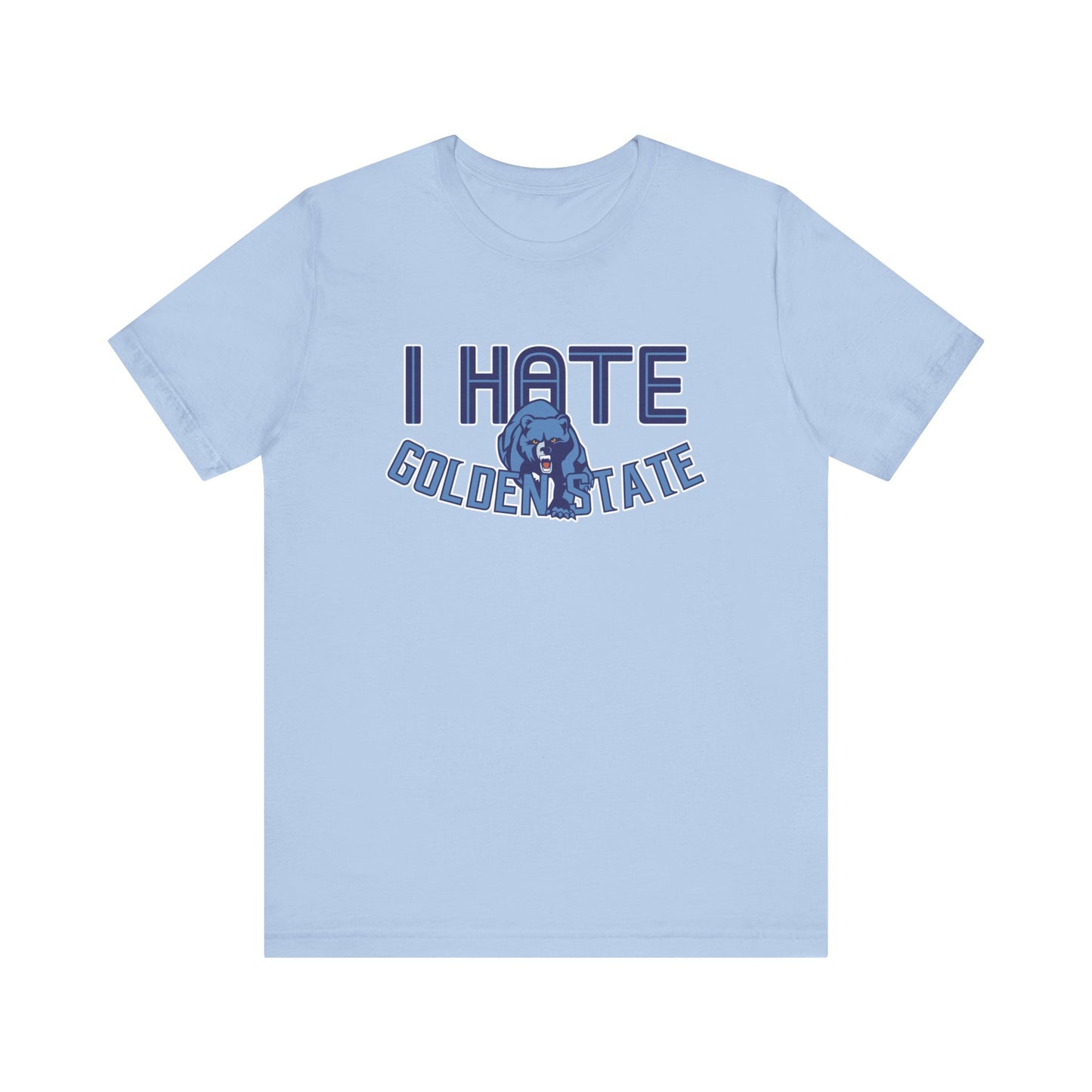 I Hate Golden Stayt (for Memphis fans) - Unisex Jersey Short Sleeve Tee