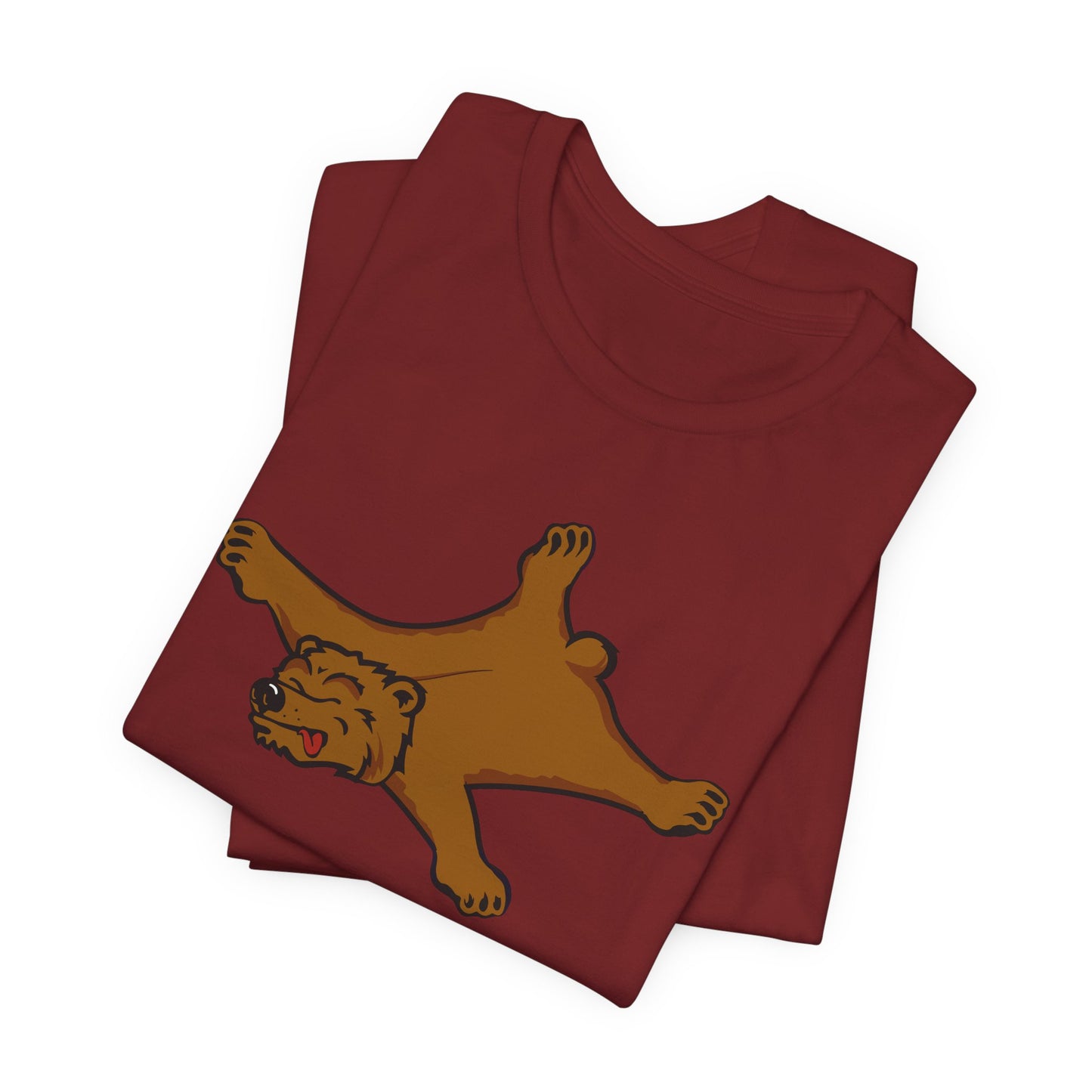 Bruins (or bear) Skin Rug (beat UCLA for any fan) Unisex Jersey Short Sleeve Tee