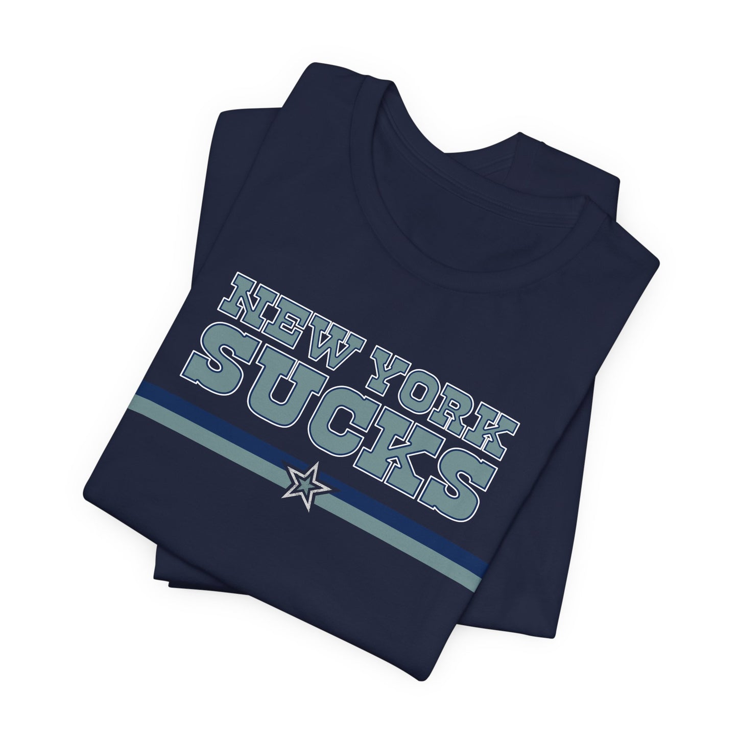 New York Sux (for Dallas fans) - Unisex Jersey Short Sleeve Tee