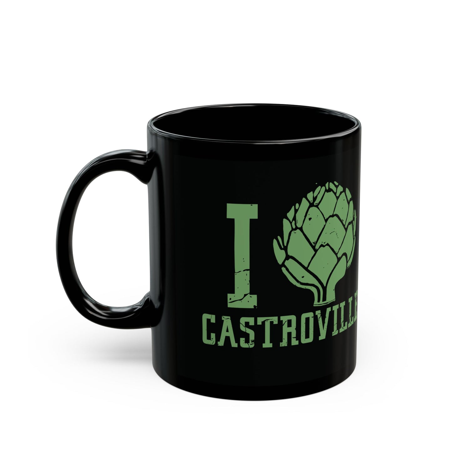 I Heartichoke Castroville - Black Mug (11oz, 15oz)