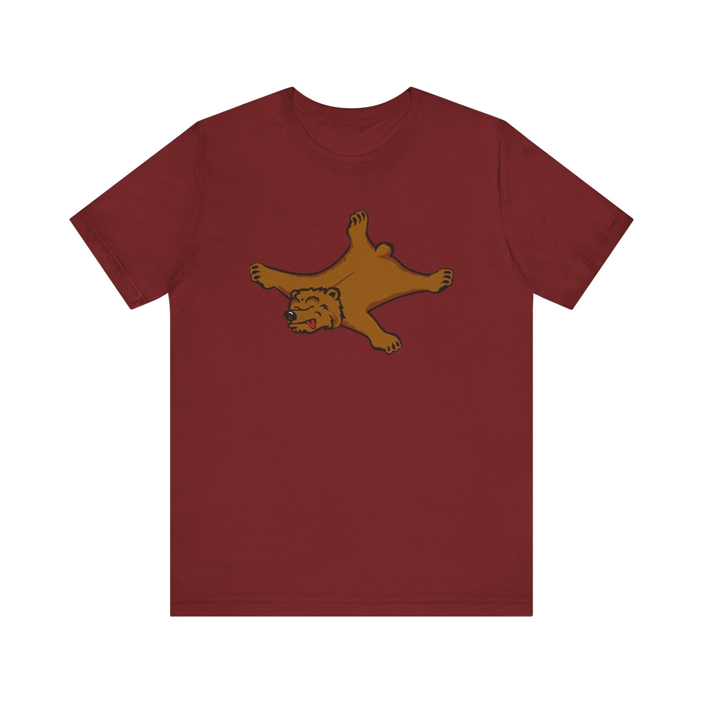 Bruins (or bear) Skin Rug (beat UCLA for any fan) Unisex Jersey Short Sleeve Tee
