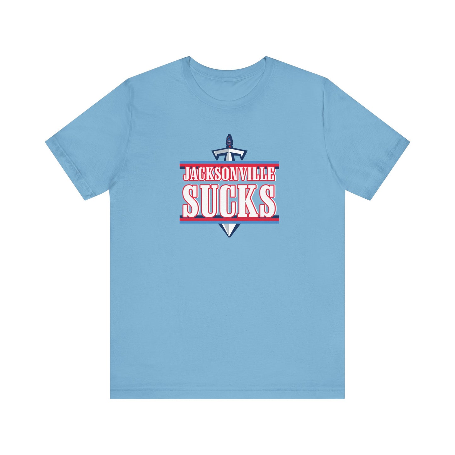 Jaxon Ville Sux (for Tennessee fans) - Unisex Jersey Short Sleeve Tee