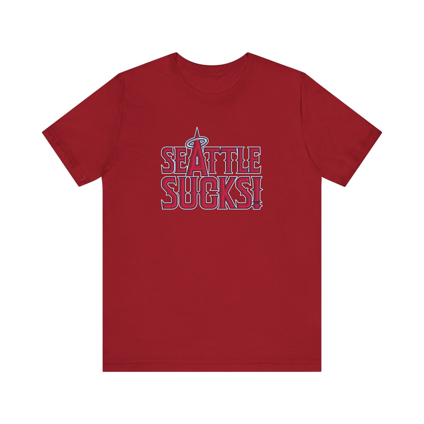 Seattle Sucks! (for Angels fans) - Unisex Jersey Short Sleeve Tee