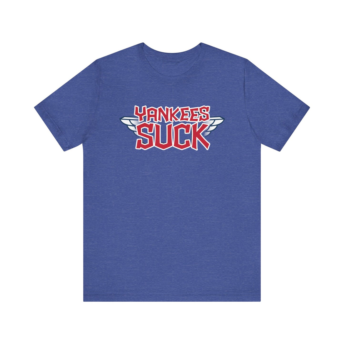 Yankees Suck (for Cleveland Guardians fans) - Unisex Jersey Short Sleeve Tee