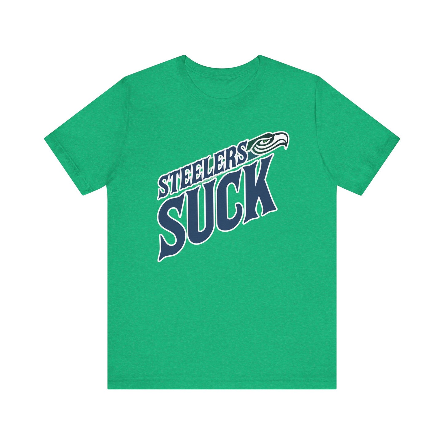 The Steelers Suck! (for Seahawks fans) - Unisex Jersey Short Sleeve Tee