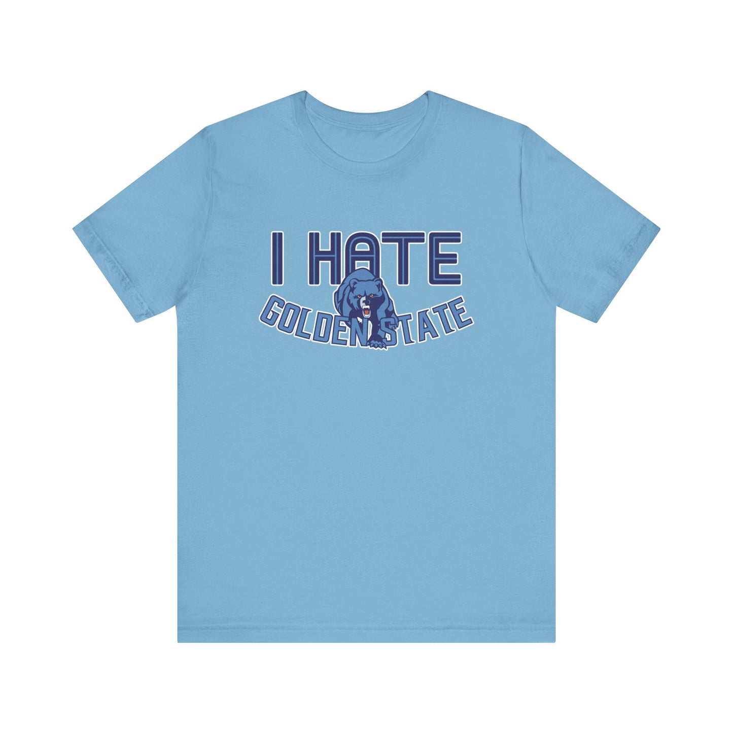 I Hate Golden Stayt (for Memphis fans) - Unisex Jersey Short Sleeve Tee