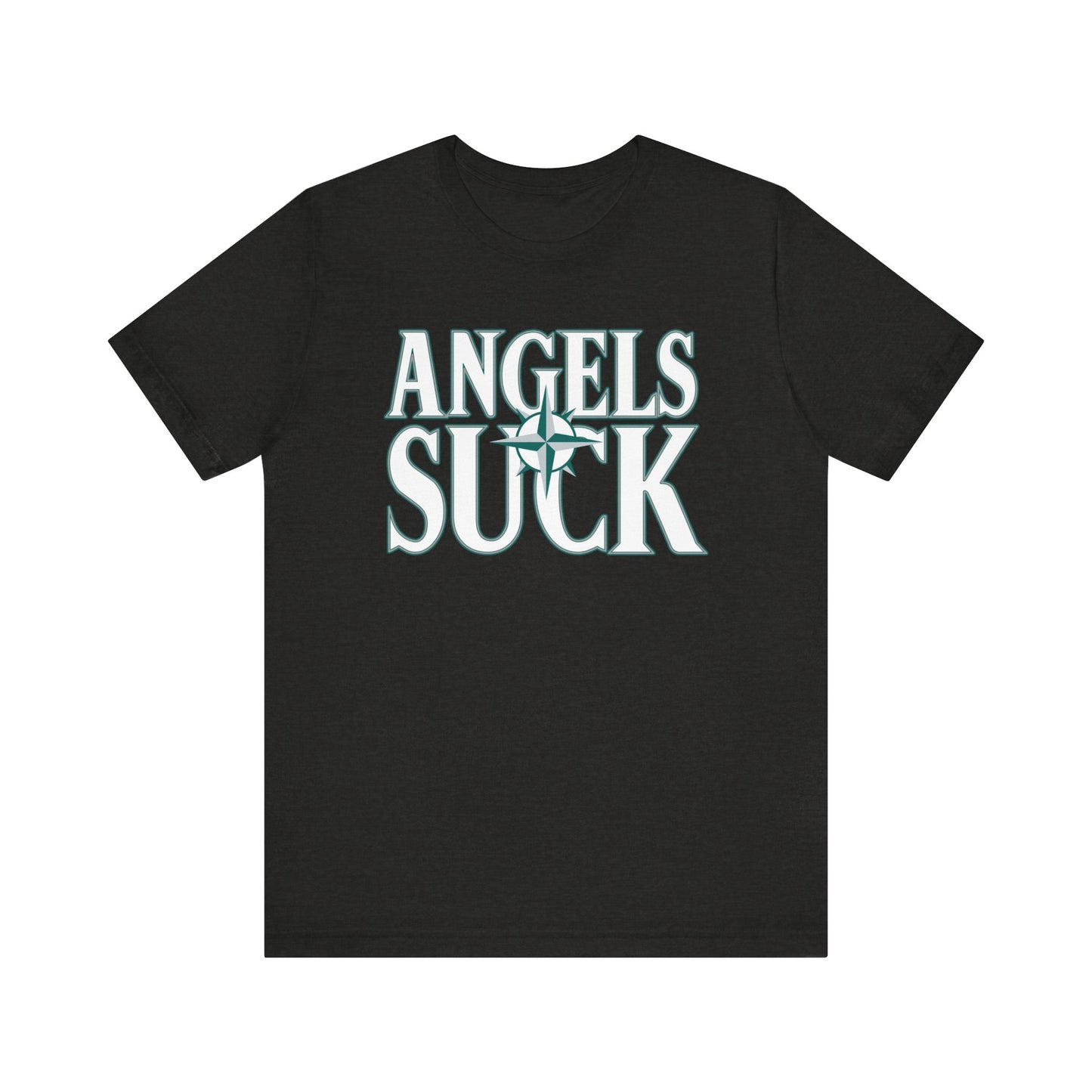 The Angels Suck (for Seattle Mariners fans) - Unisex Jersey Short Sleeve Tee