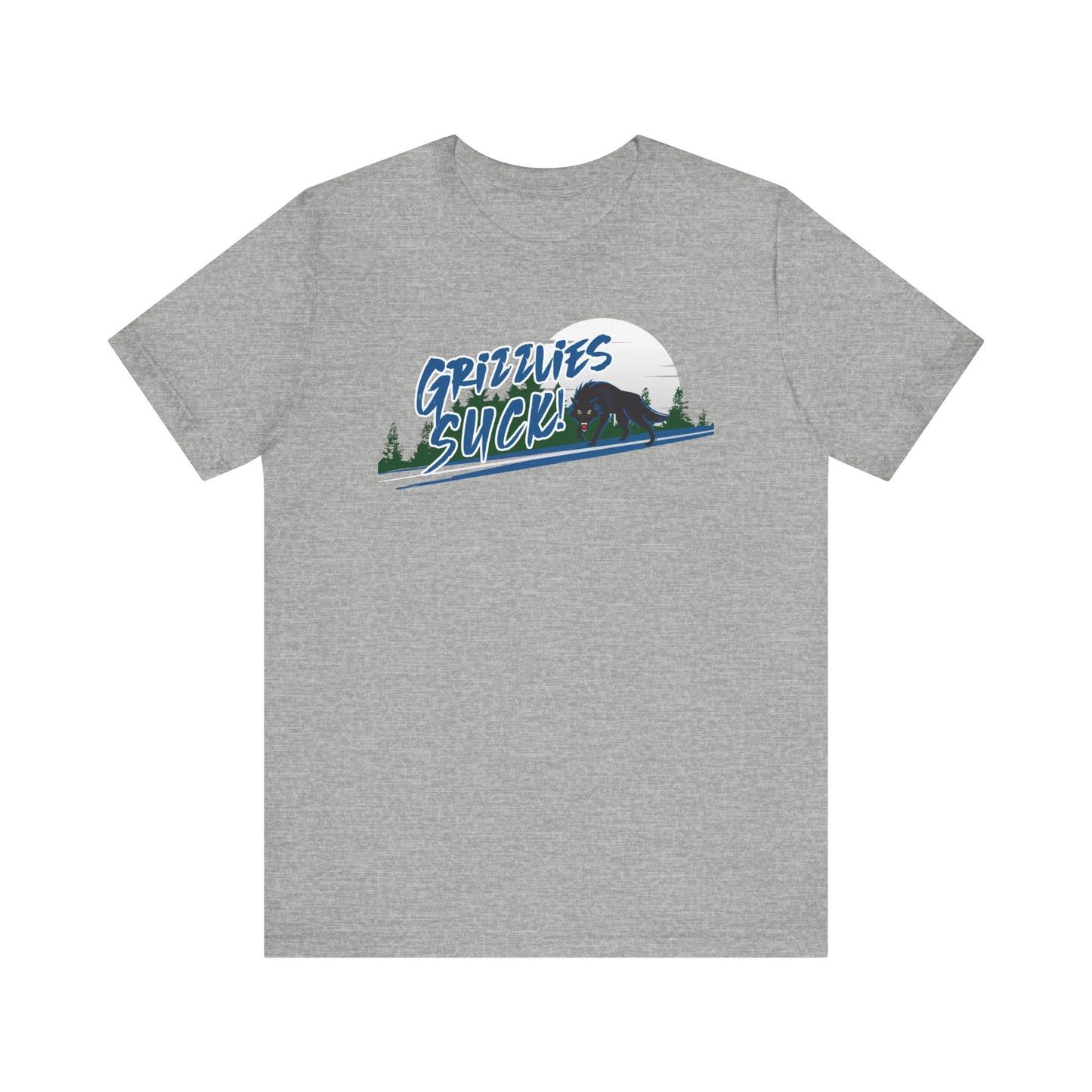 Grizz Lees Suck (for Minnesota fans) - Unisex Jersey Short Sleeve Tee