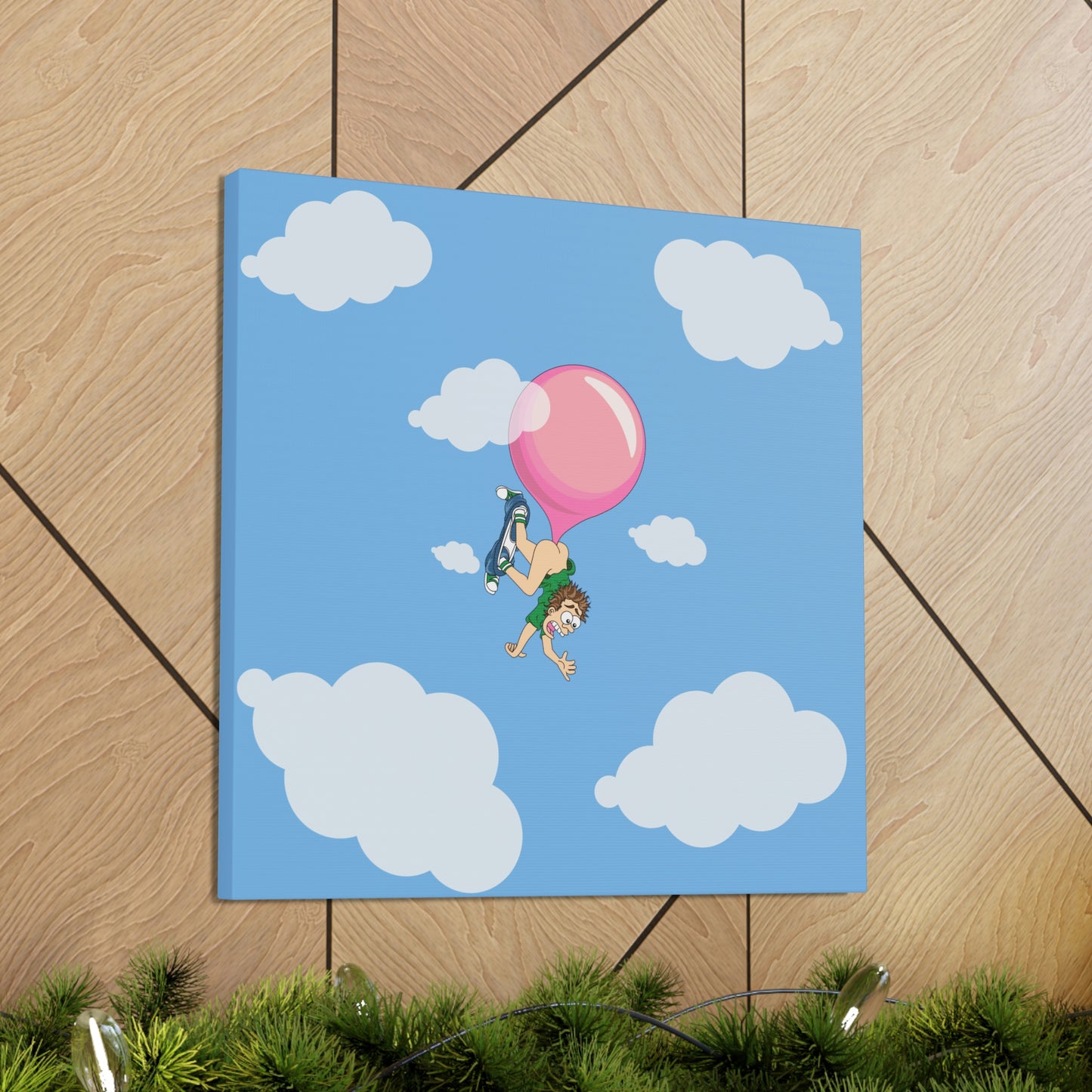 Don't Swallow Your Bubble Gum - Canvas Gallery Wraps