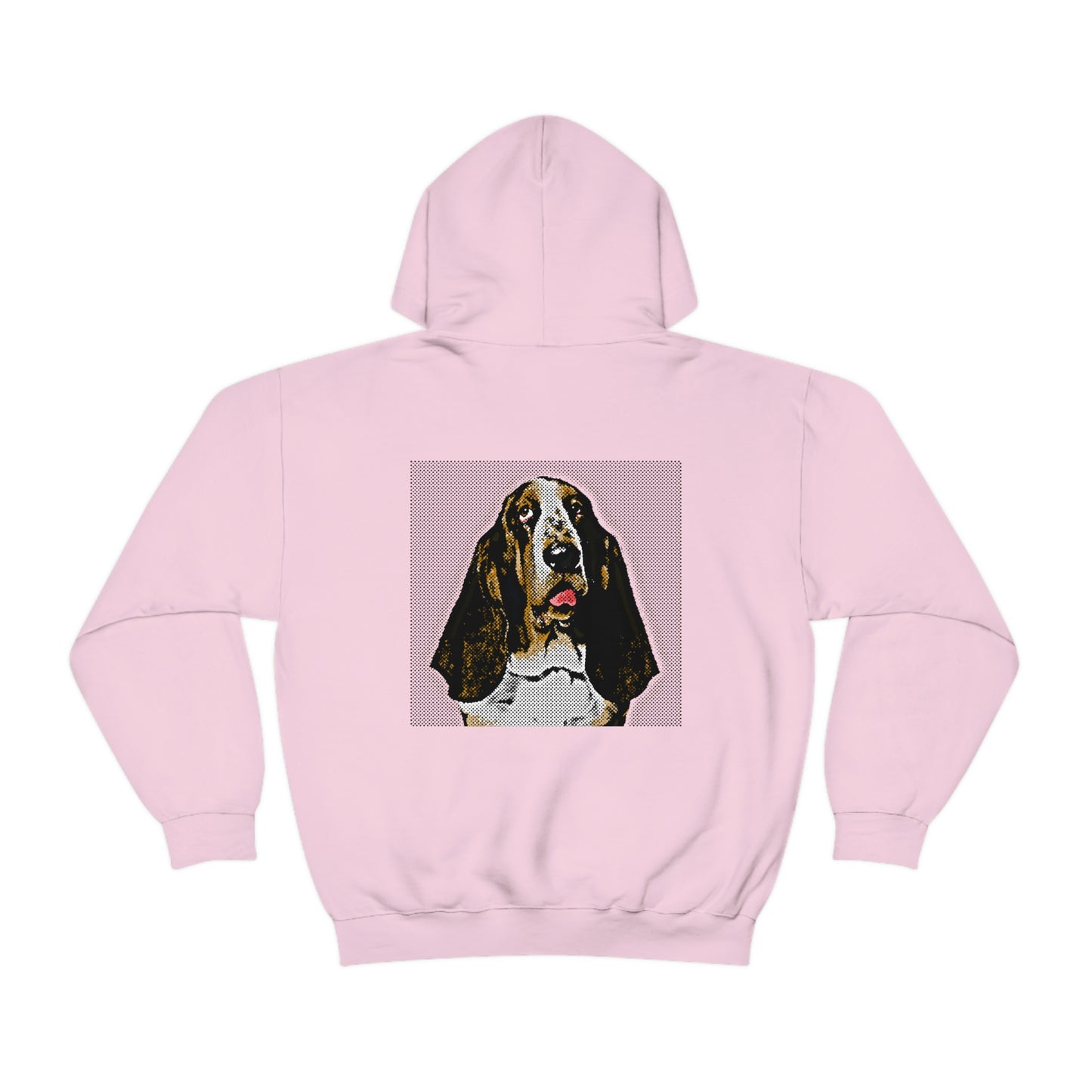 Basset Pop Art - Unisex Heavy Blend™ Hooded Sweatshirt