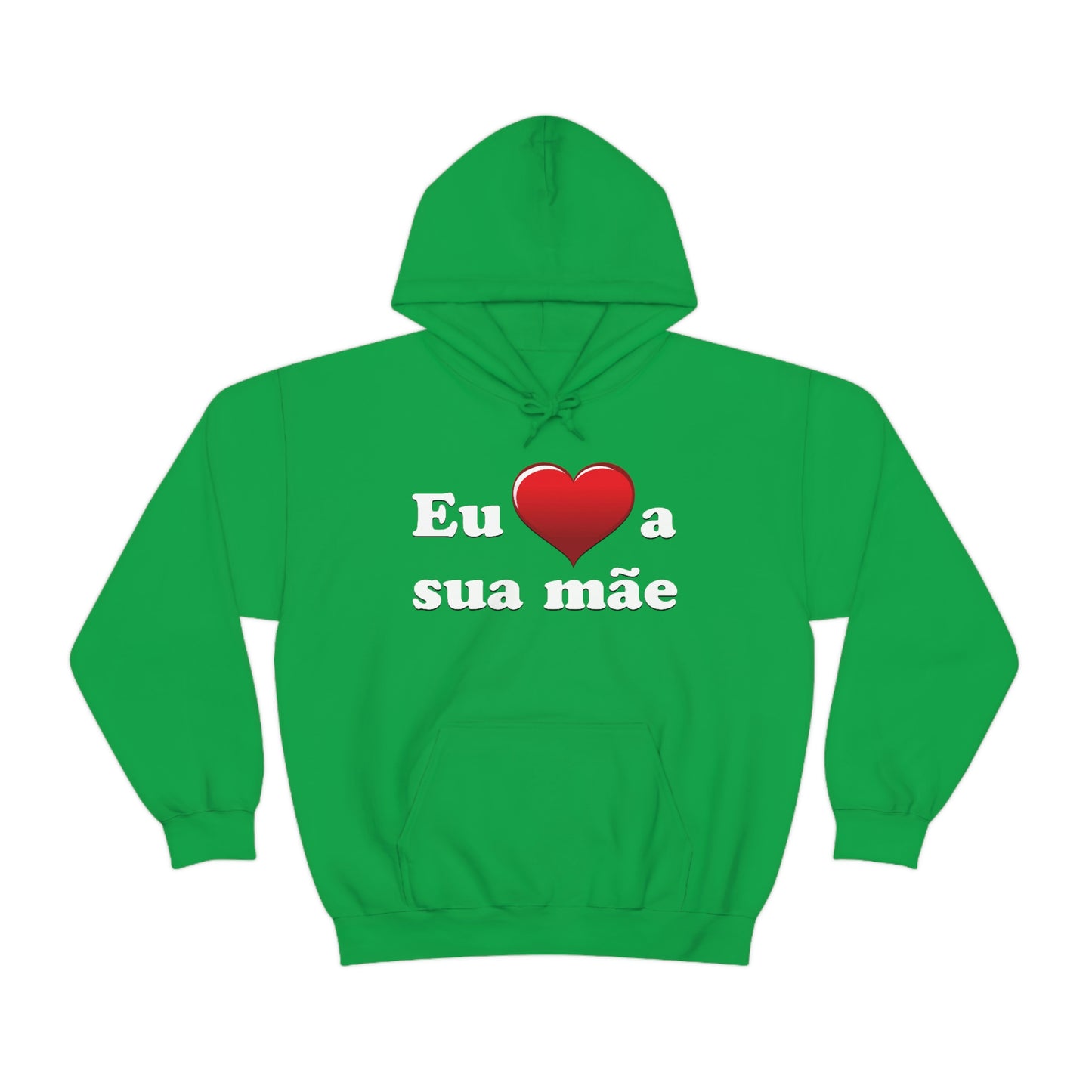 Eu ♥ a sua mãe - Unisex Heavy Blend™ Hooded Sweatshirt