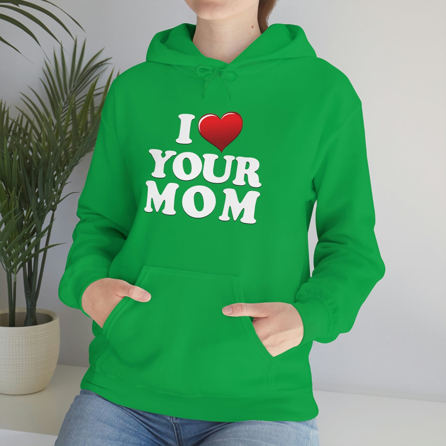 I ♥ Your Mom - Unisex Heavy Blend™ Hooded Sweatshirt