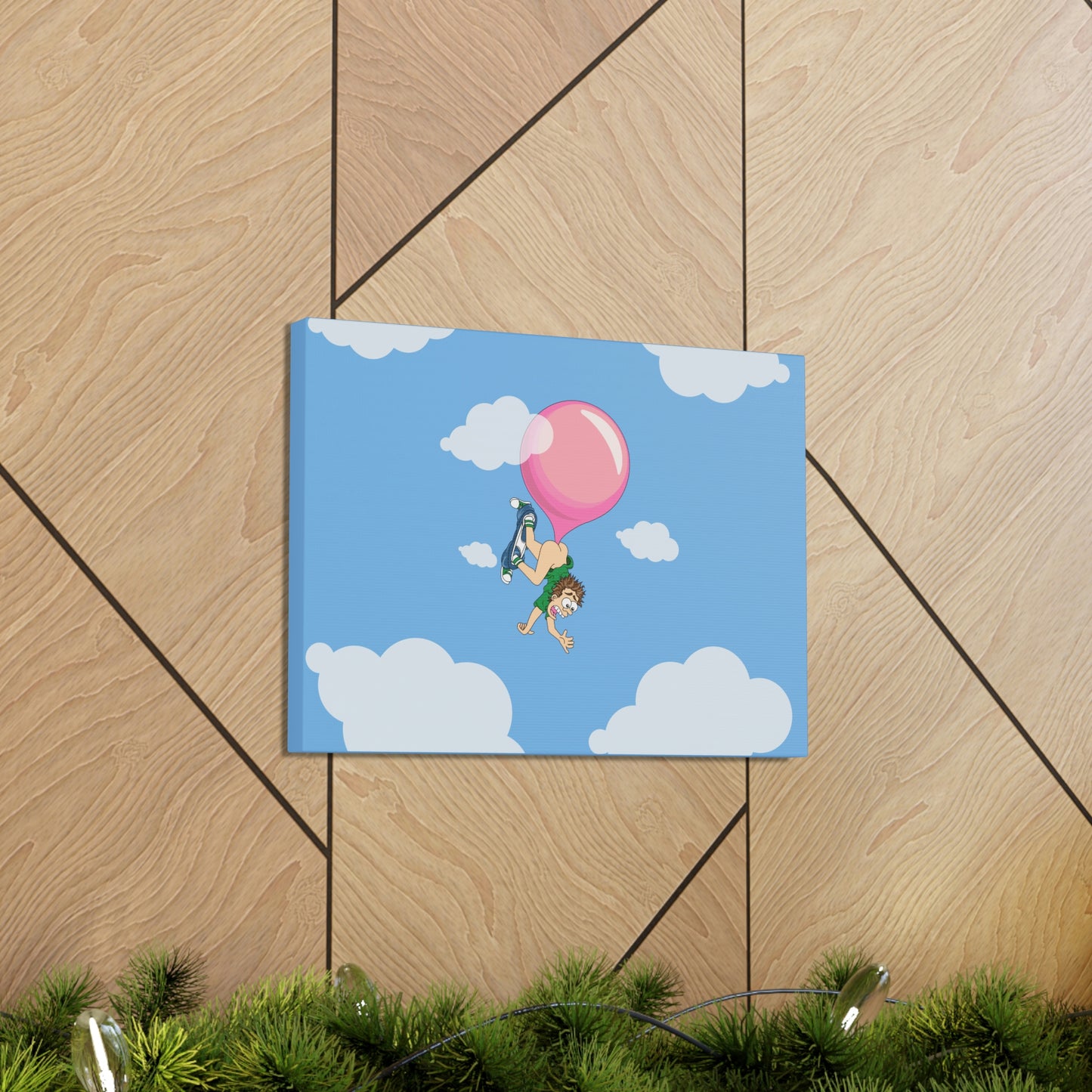 Don't Swallow Your Bubble Gum - Canvas Gallery Wraps