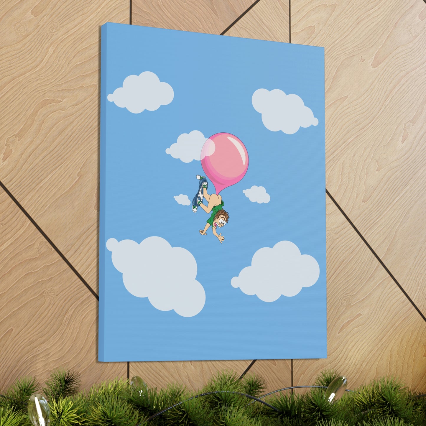 Don't Swallow Your Bubble Gum - Canvas Gallery Wraps