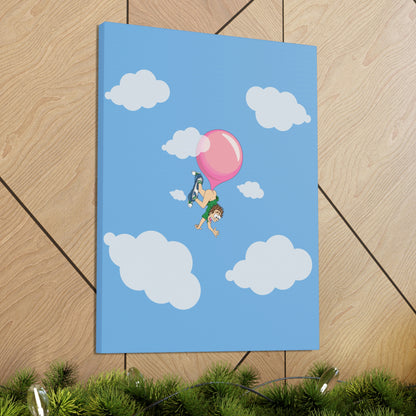 Don't Swallow Your Bubble Gum - Canvas Gallery Wraps