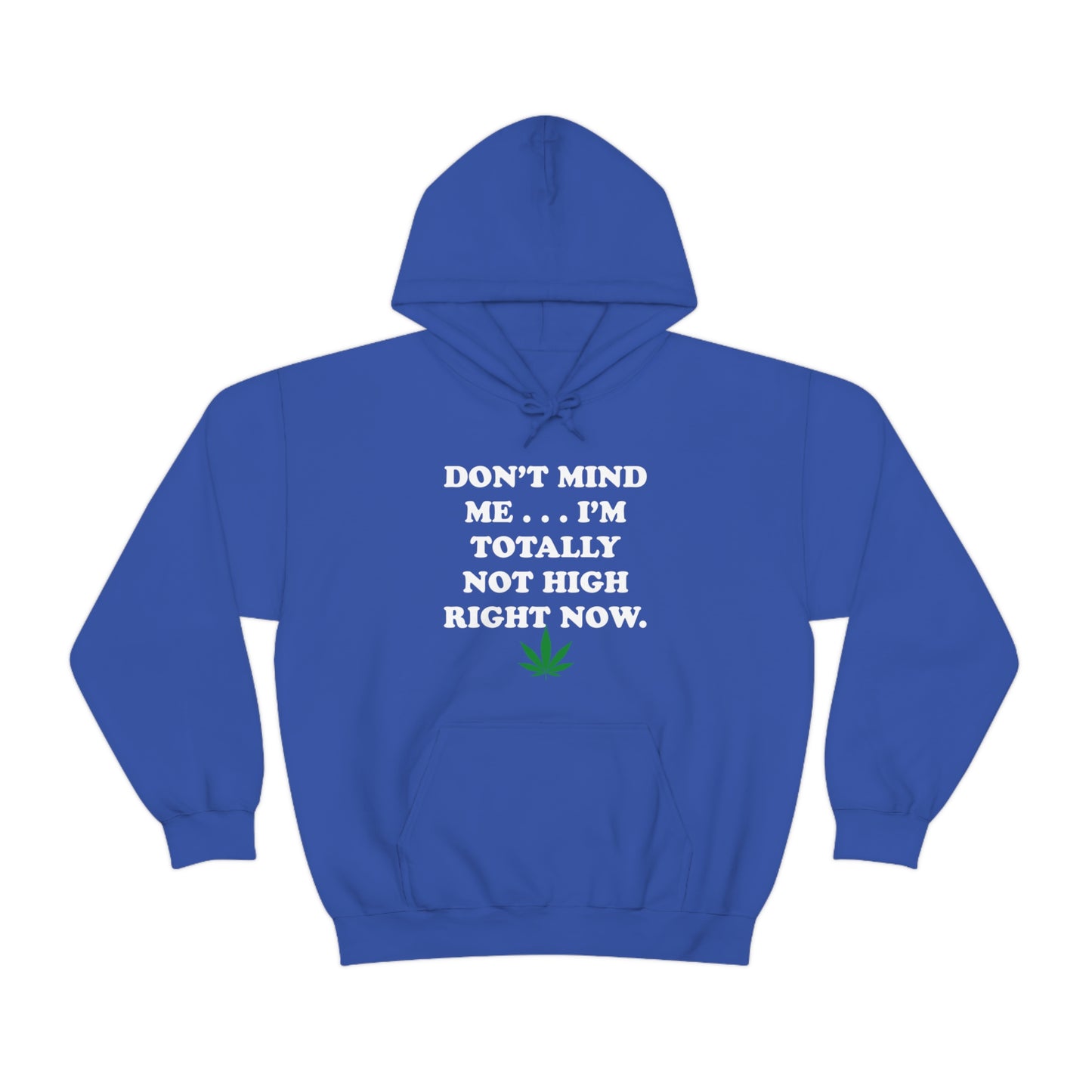 Totally Not High Right Now - Unisex Heavy Blend™ Hooded Sweatshirt