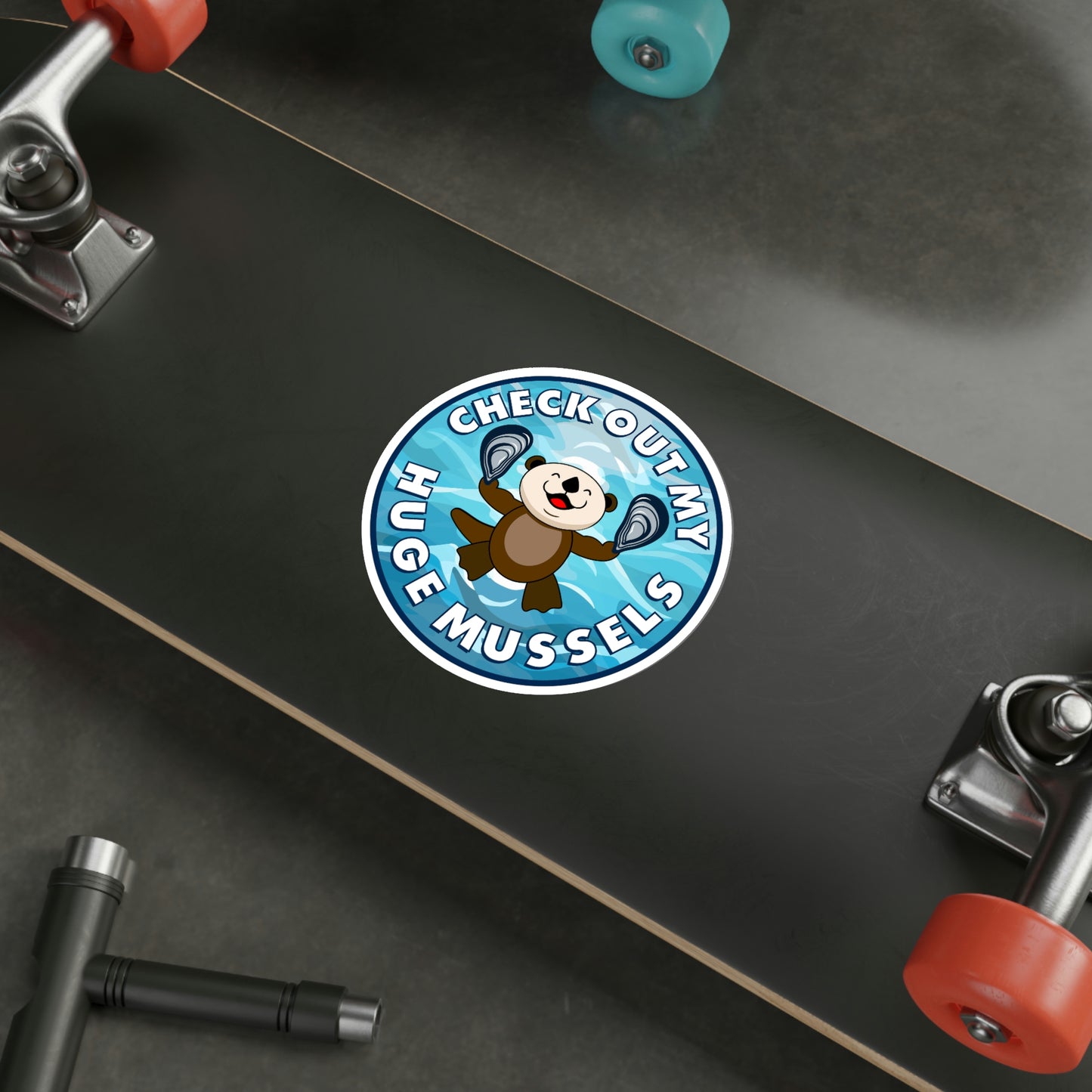 Huge Mussels Sea Otter - Die-Cut Stickers