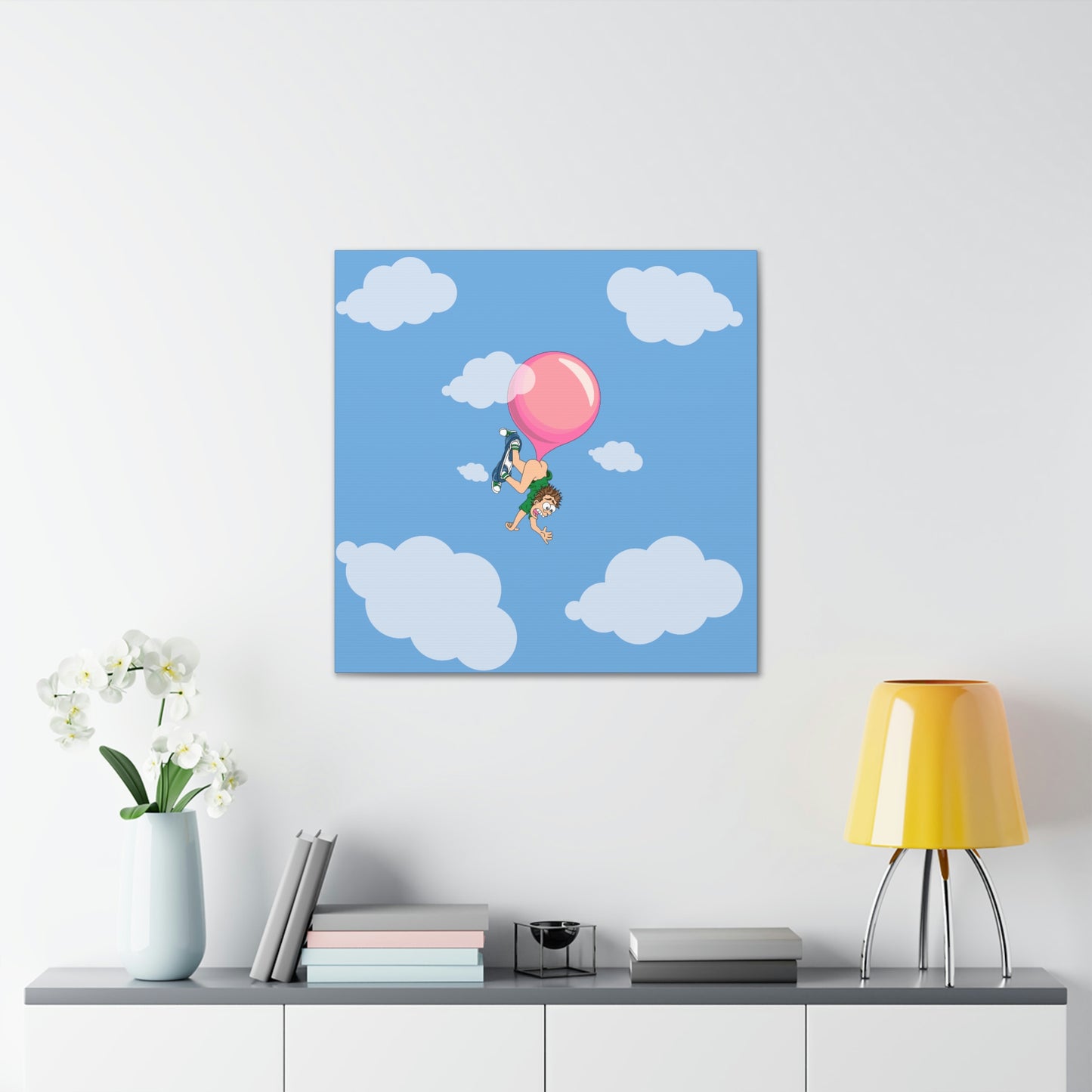 Don't Swallow Your Bubble Gum - Canvas Gallery Wraps