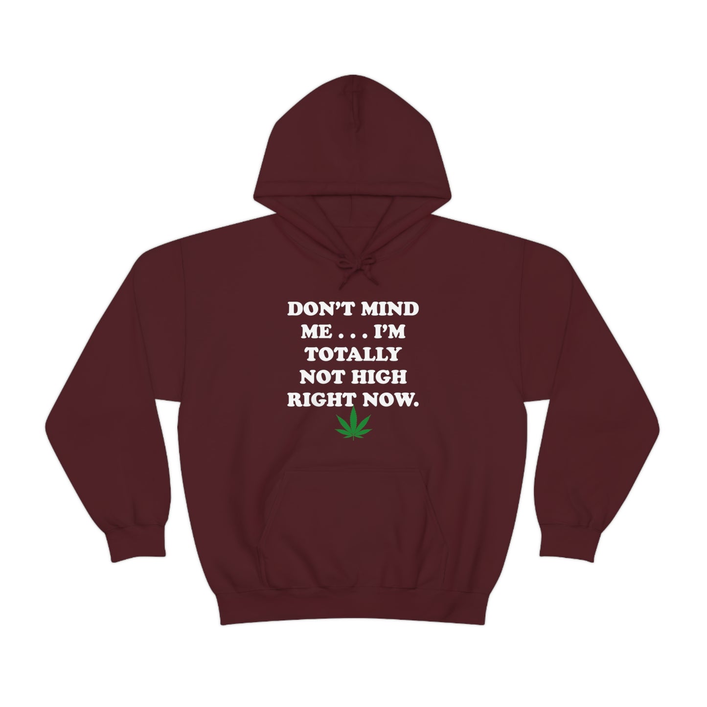 Totally Not High Right Now - Unisex Heavy Blend™ Hooded Sweatshirt