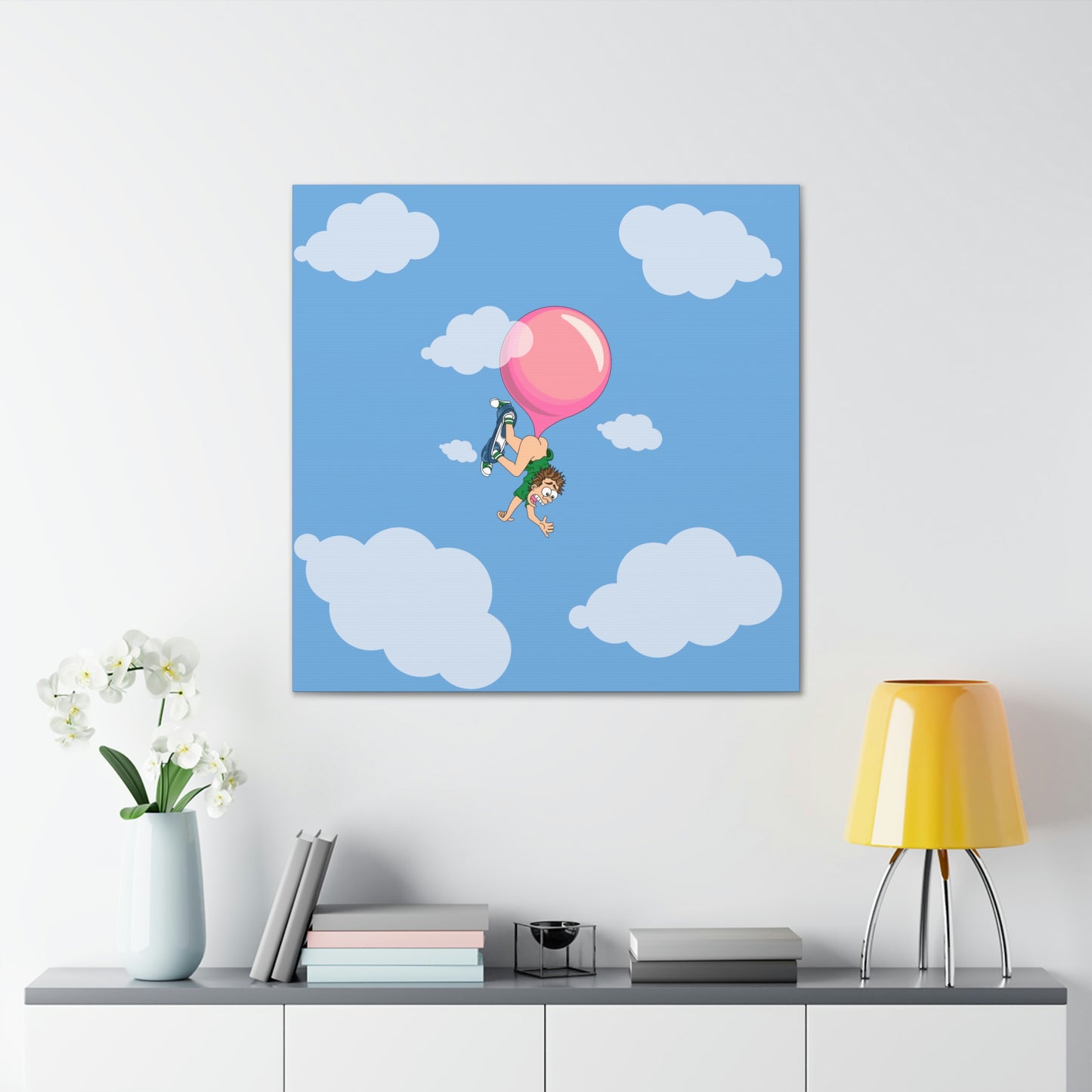 Don't Swallow Your Bubble Gum - Canvas Gallery Wraps