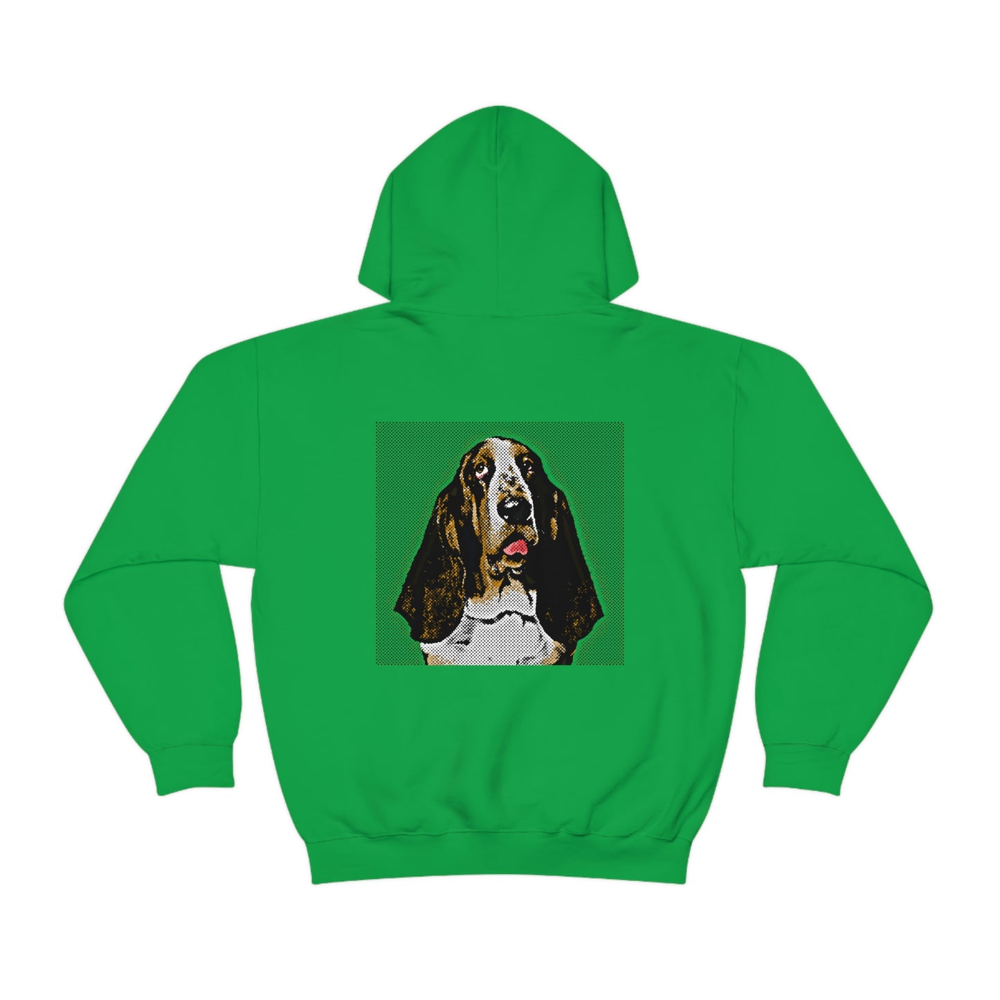 Basset Pop Art - Unisex Heavy Blend™ Hooded Sweatshirt