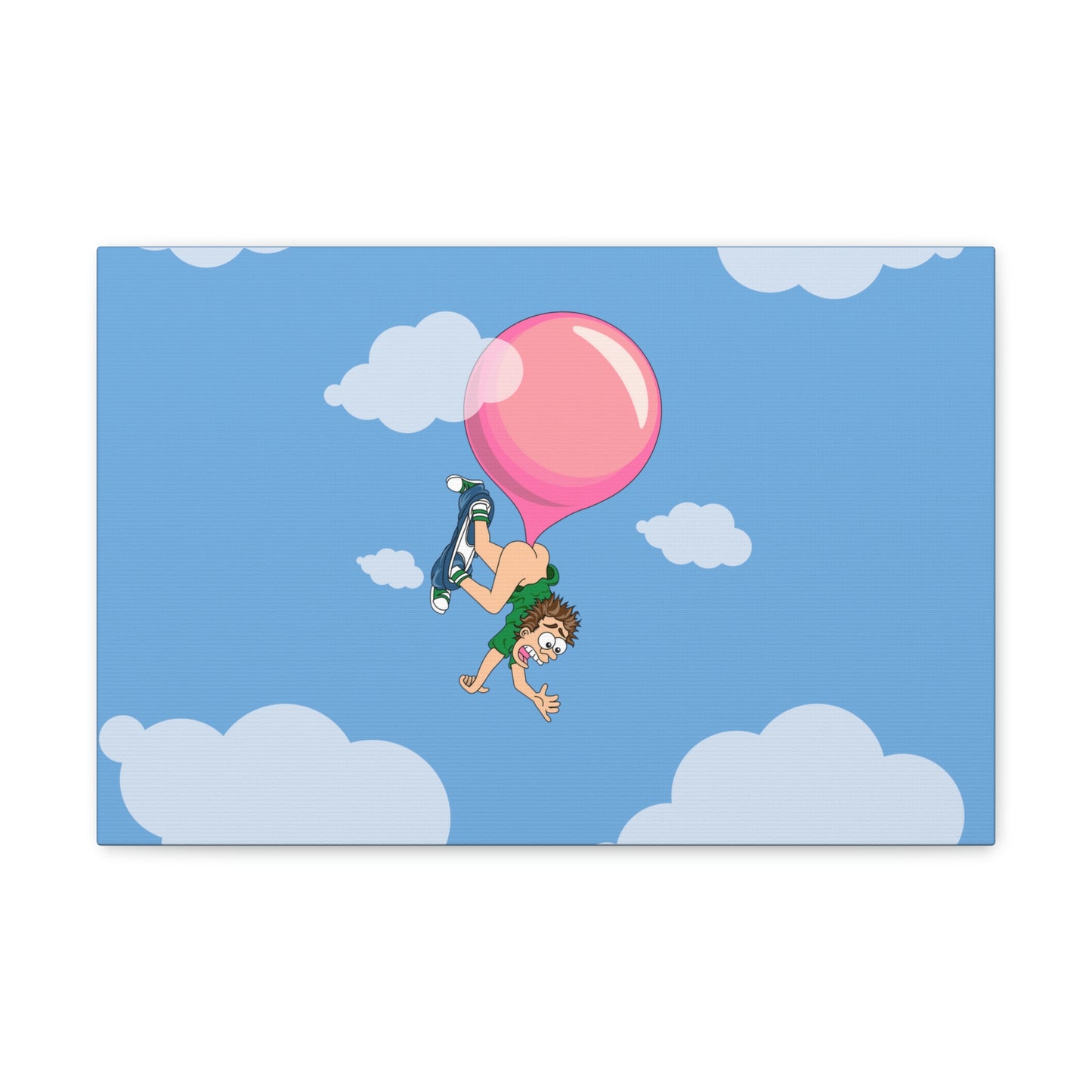 Don't Swallow Your Bubble Gum - Canvas Gallery Wraps