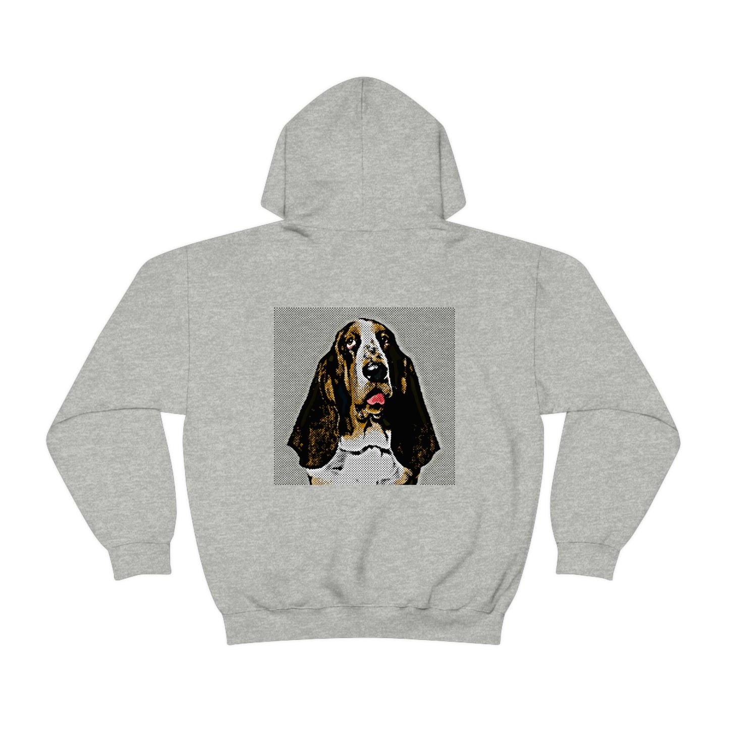 Basset Pop Art - Unisex Heavy Blend™ Hooded Sweatshirt