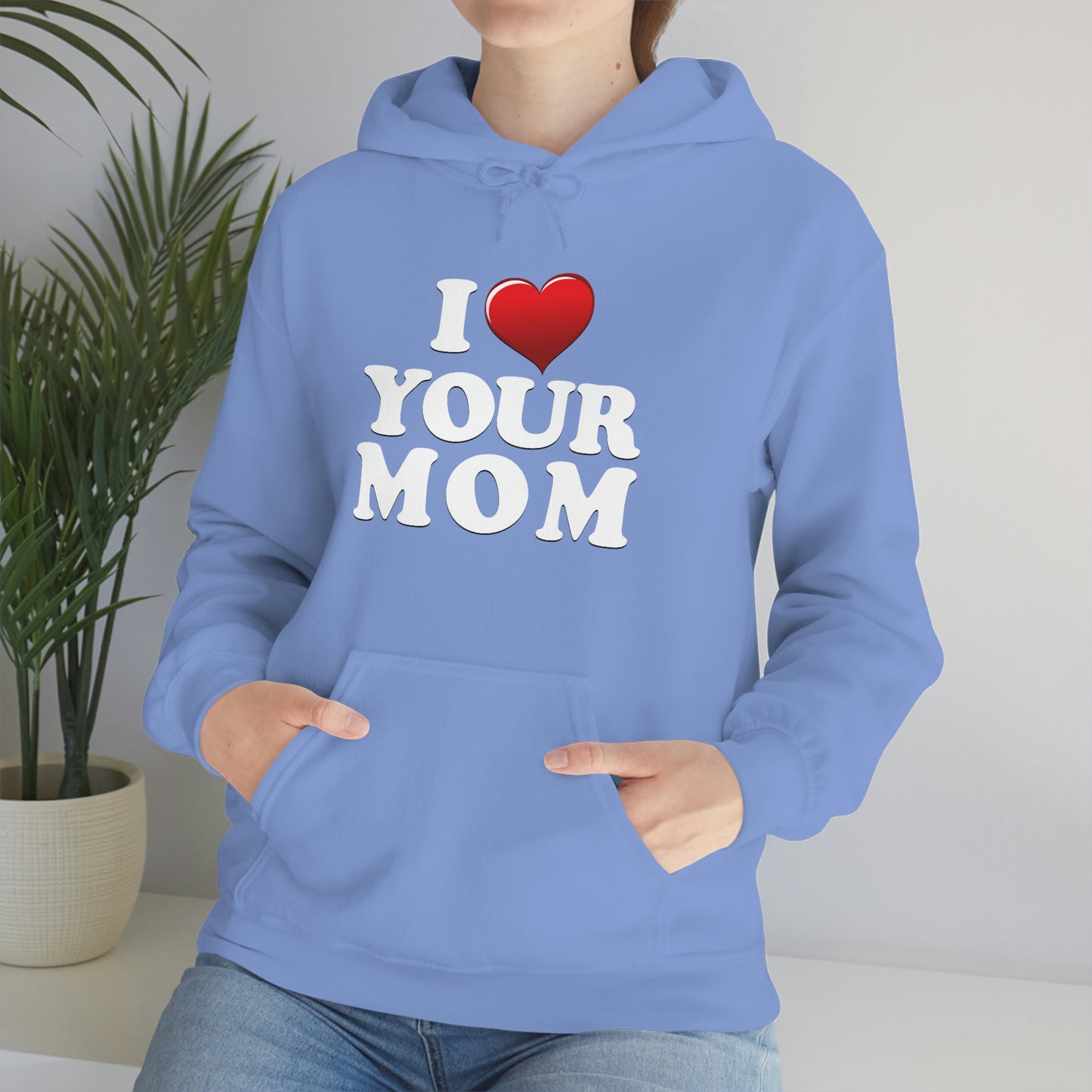 I ♥ Your Mom - Unisex Heavy Blend™ Hooded Sweatshirt