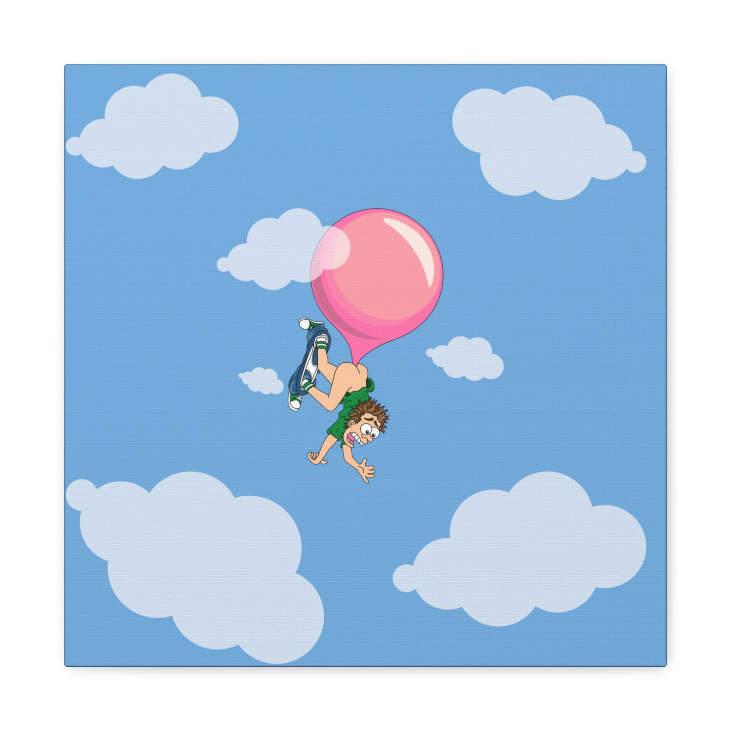 Don't Swallow Your Bubble Gum - Canvas Gallery Wraps