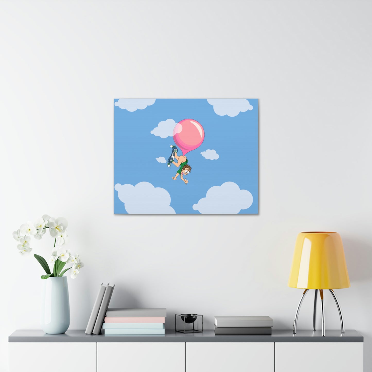 Don't Swallow Your Bubble Gum - Canvas Gallery Wraps