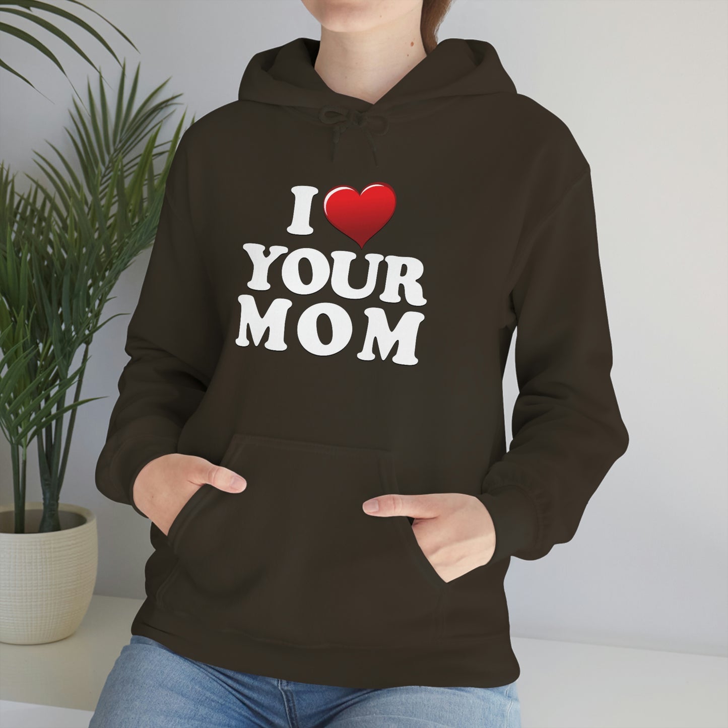 I ♥ Your Mom - Unisex Heavy Blend™ Hooded Sweatshirt