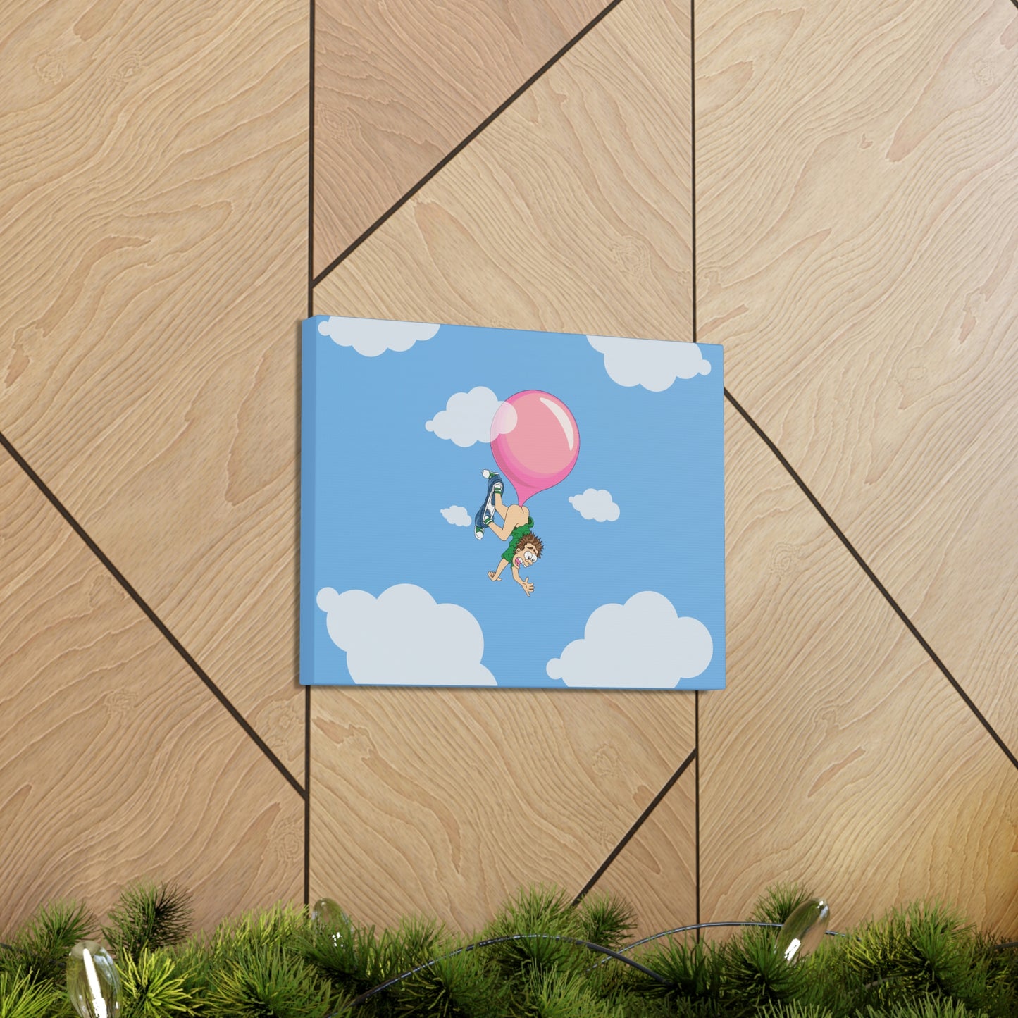 Don't Swallow Your Bubble Gum - Canvas Gallery Wraps