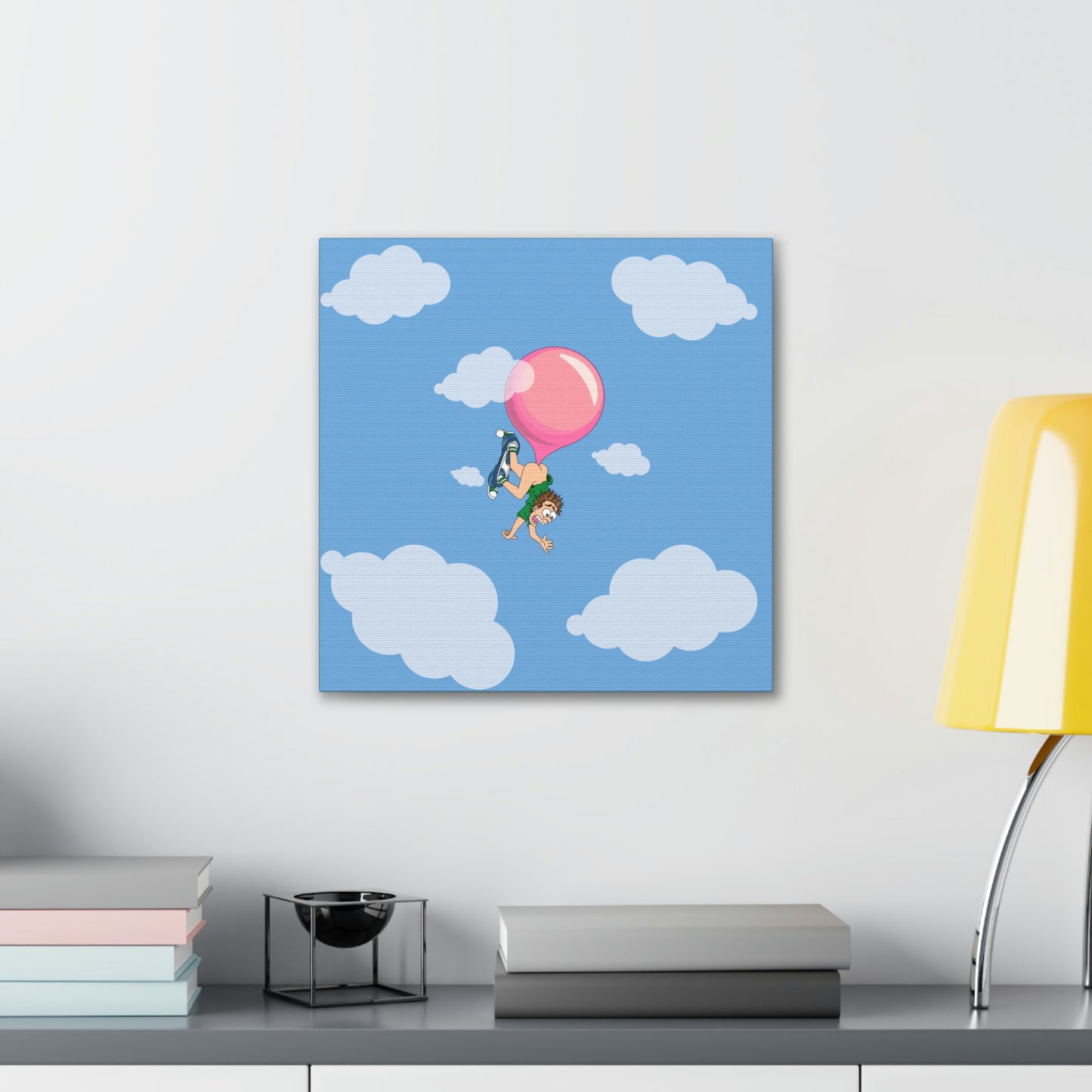 Don't Swallow Your Bubble Gum - Canvas Gallery Wraps