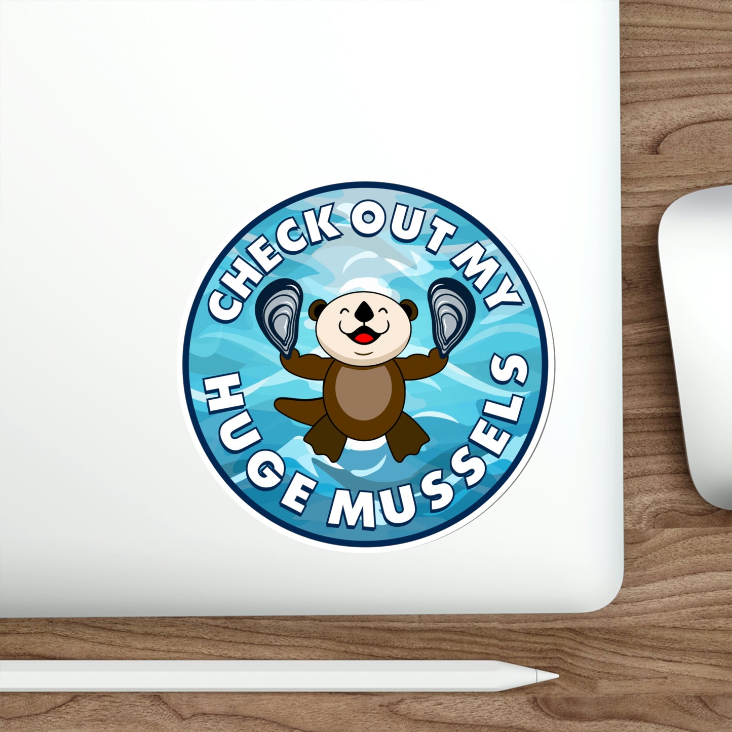 Huge Mussels Sea Otter - Die-Cut Stickers