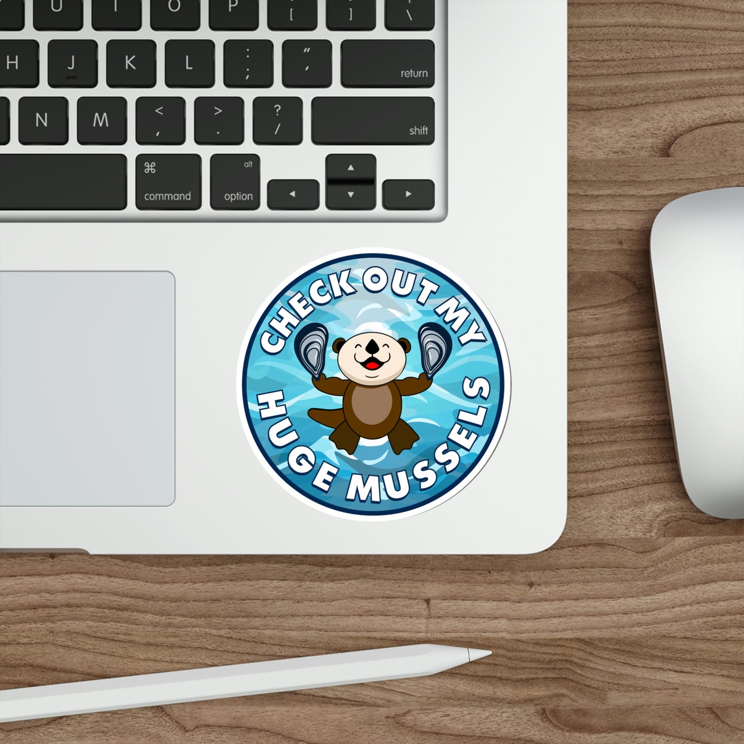 Huge Mussels Sea Otter - Die-Cut Stickers