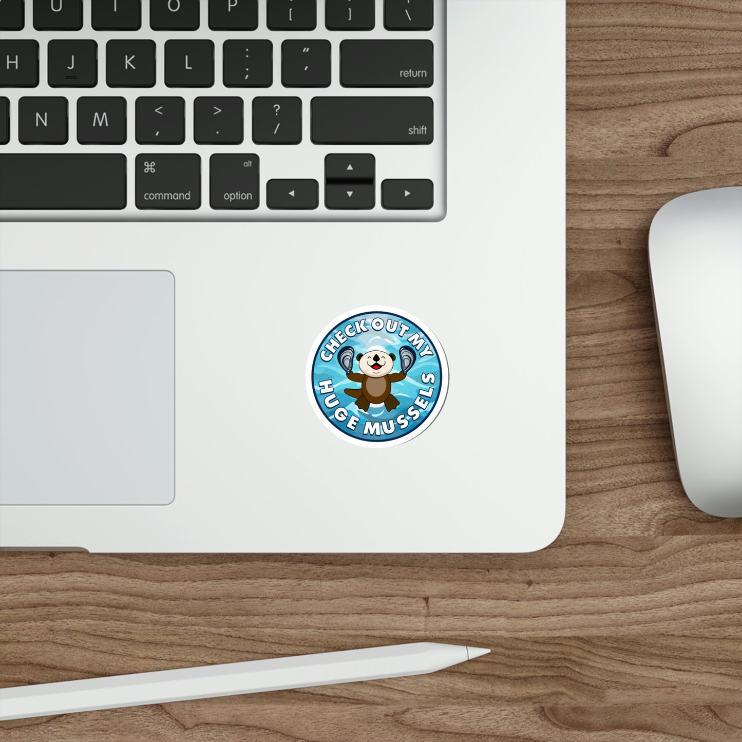 Huge Mussels Sea Otter - Die-Cut Stickers