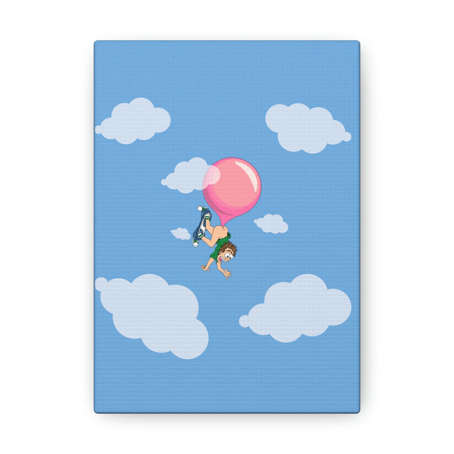 Don't Swallow Your Bubble Gum - Canvas Gallery Wraps