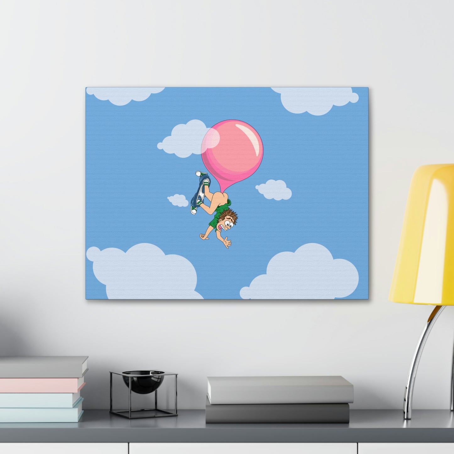 Don't Swallow Your Bubble Gum - Canvas Gallery Wraps