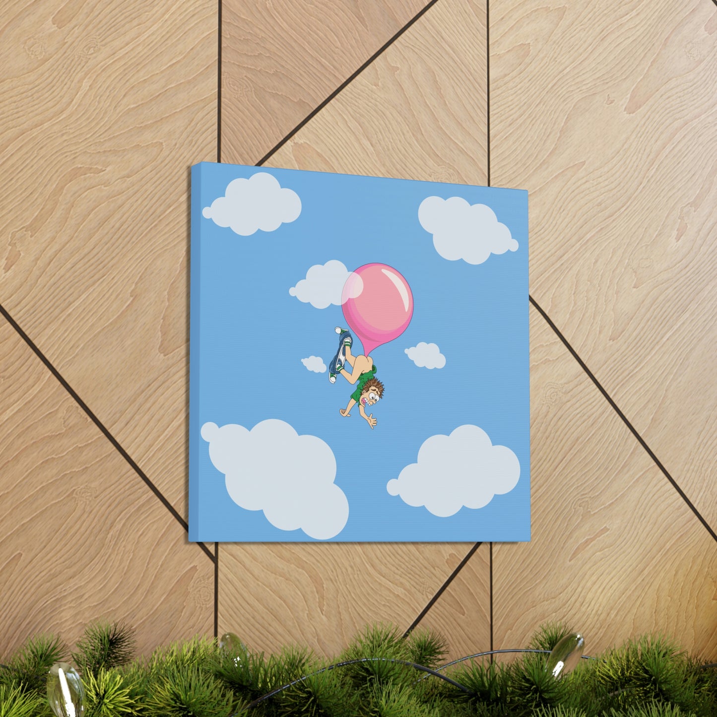 Don't Swallow Your Bubble Gum - Canvas Gallery Wraps