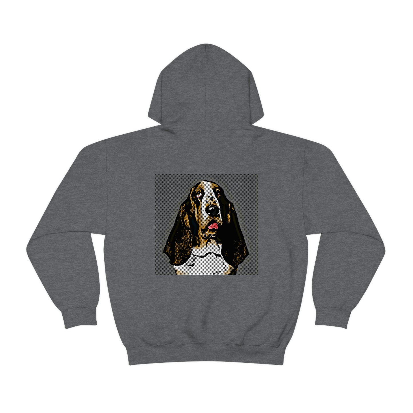 Basset Pop Art - Unisex Heavy Blend™ Hooded Sweatshirt