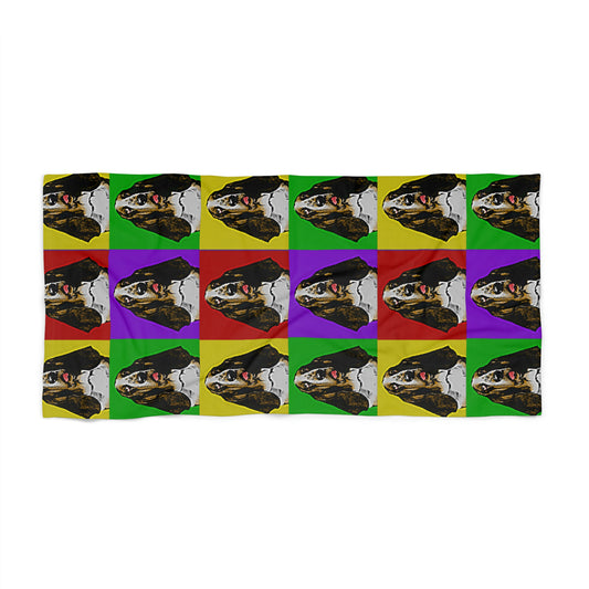 Basset Pop Art - Beach Towel