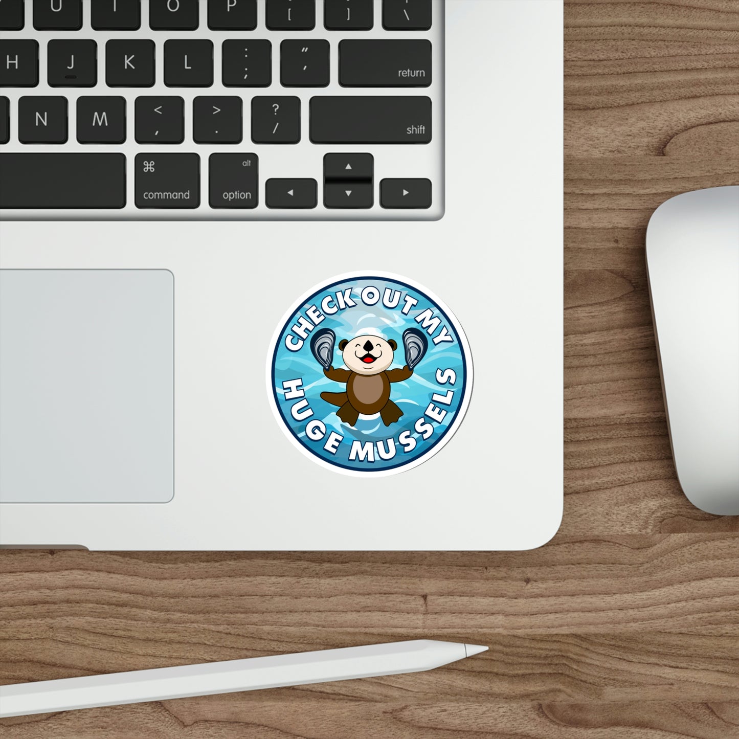 Huge Mussels Sea Otter - Die-Cut Stickers