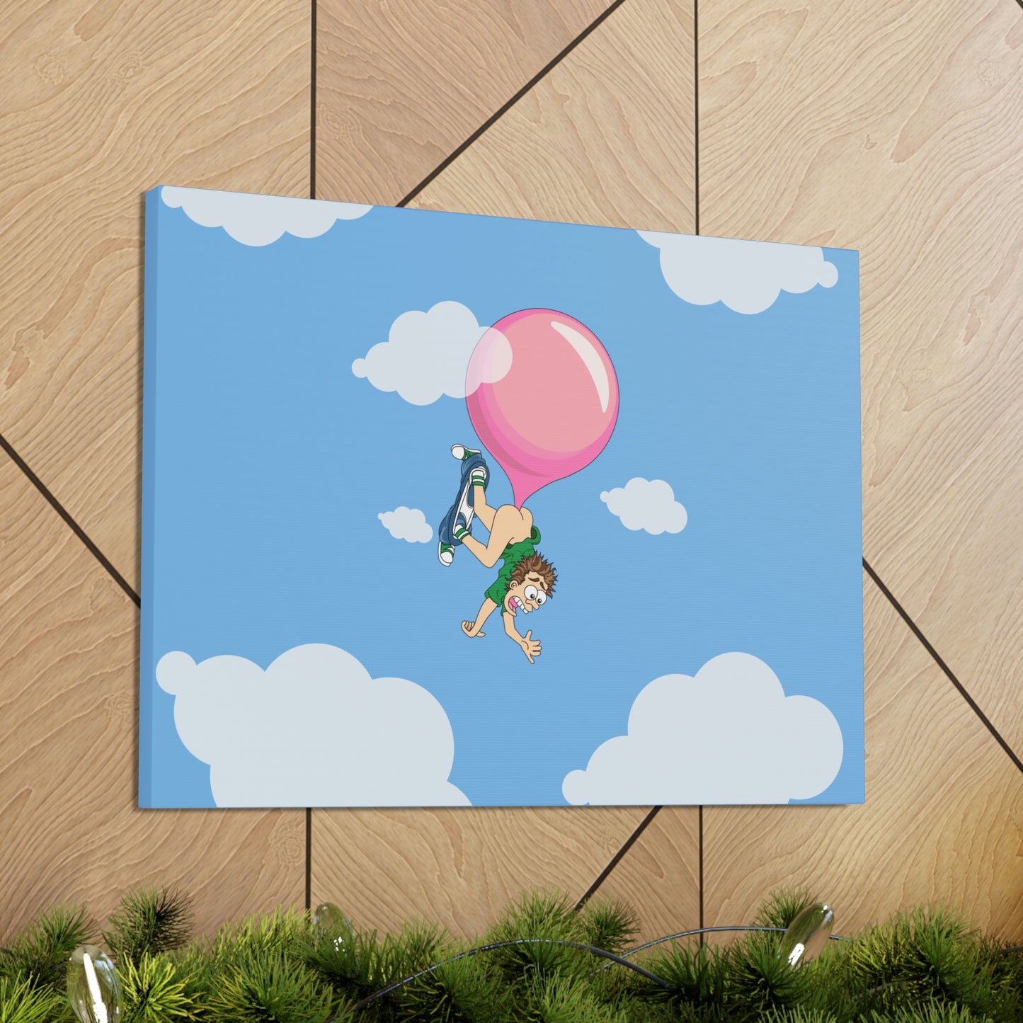 Don't Swallow Your Bubble Gum - Canvas Gallery Wraps