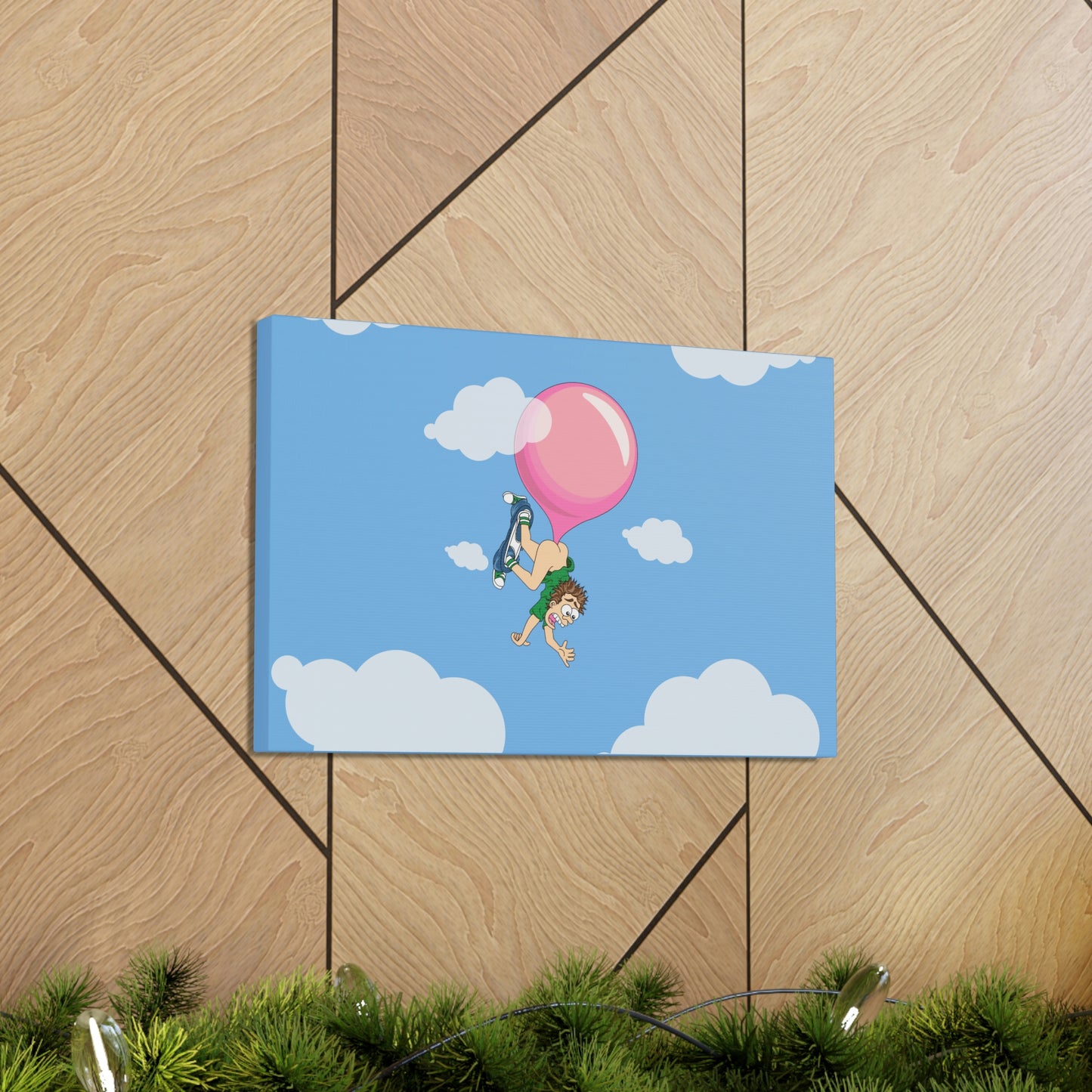 Don't Swallow Your Bubble Gum - Canvas Gallery Wraps