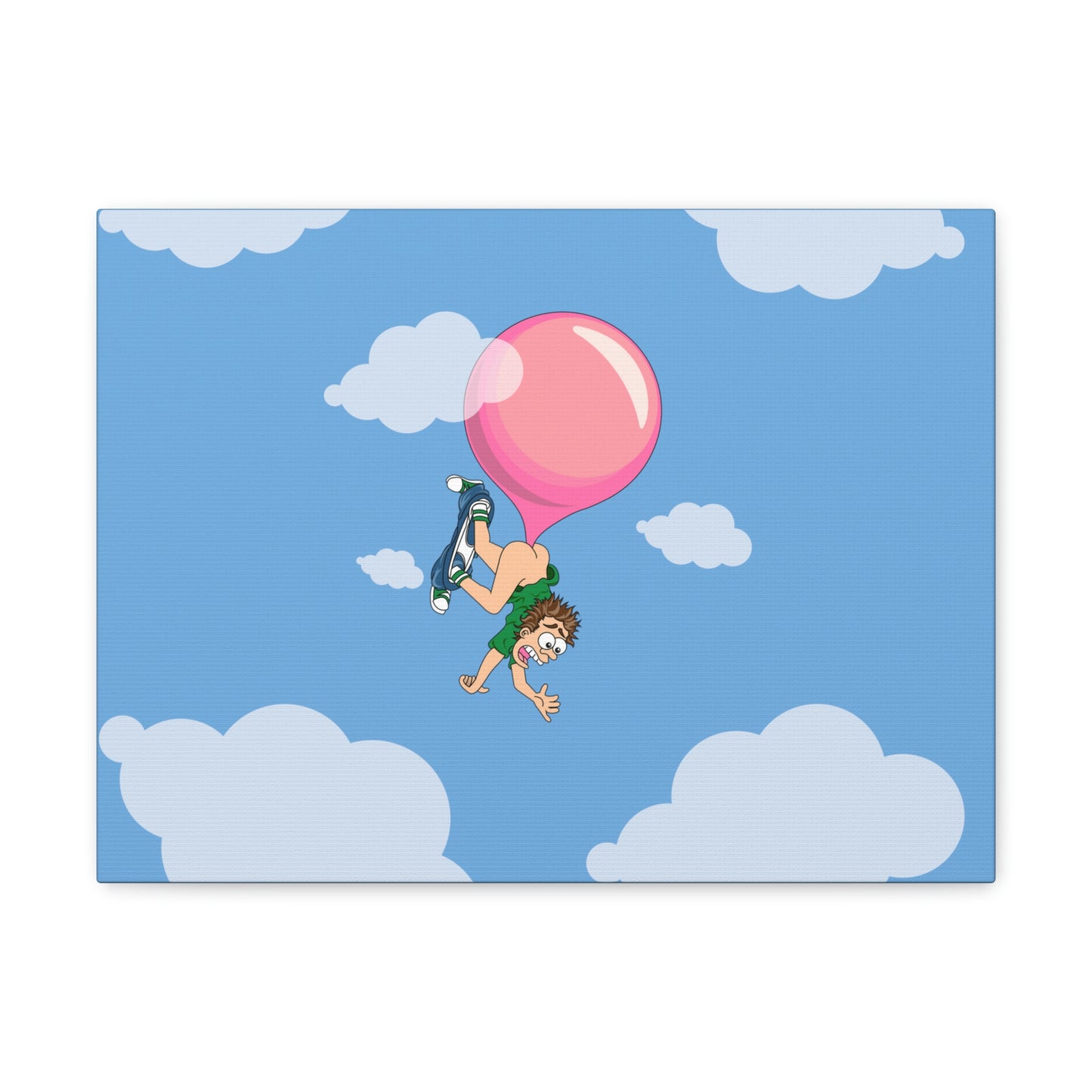 Don't Swallow Your Bubble Gum - Canvas Gallery Wraps